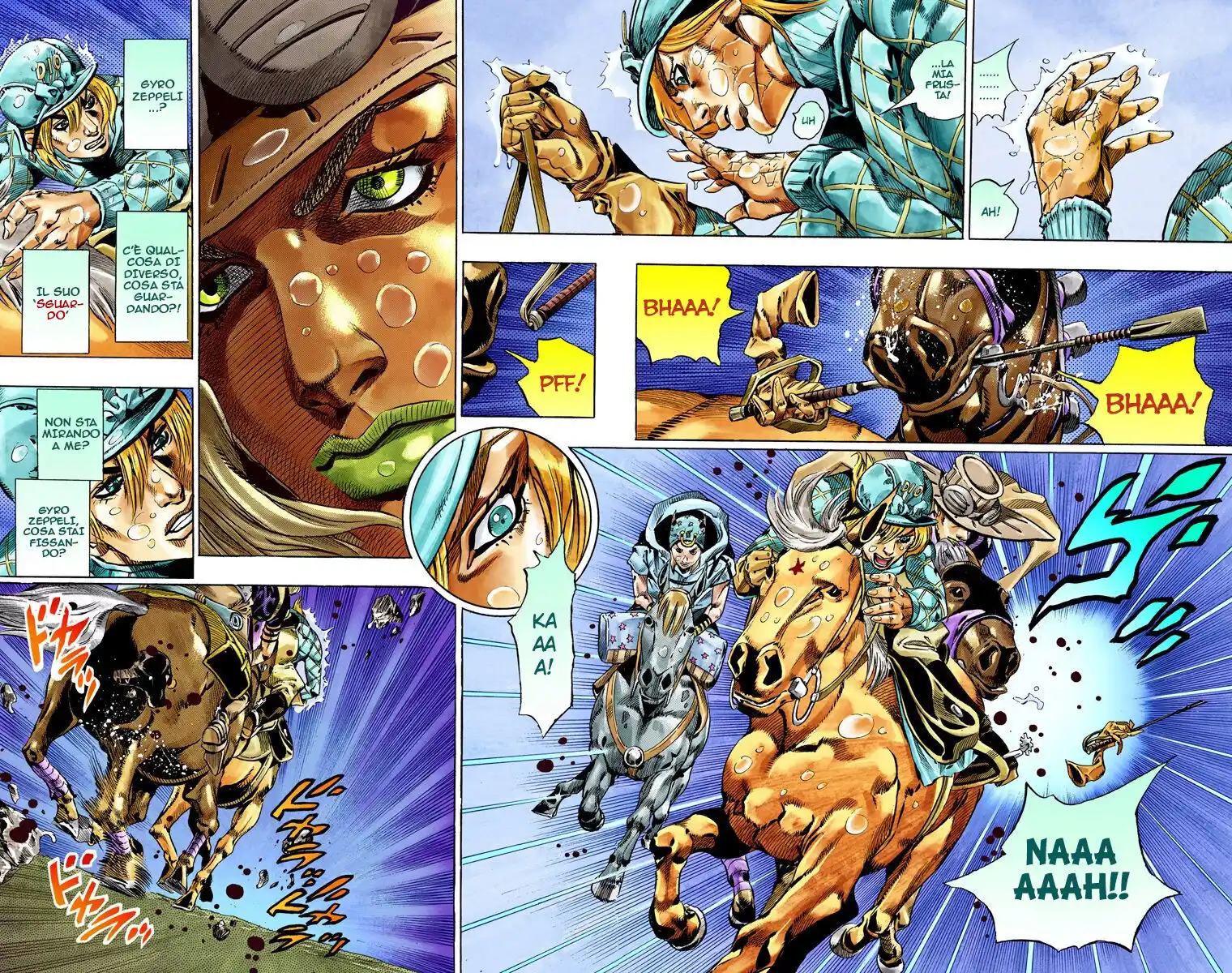 JoJo's Bizarre Adventure Part 7 - Steel Ball Run (Official Colored) Capitolo 38 page 32