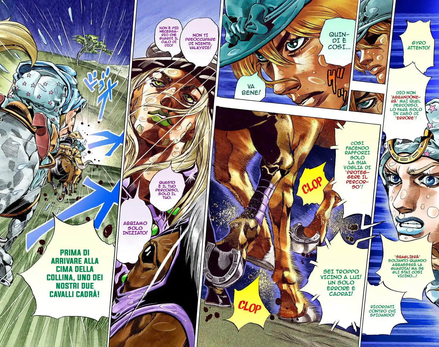 JoJo's Bizarre Adventure Part 7 - Steel Ball Run (Official Colored) Capitolo 38 page 33