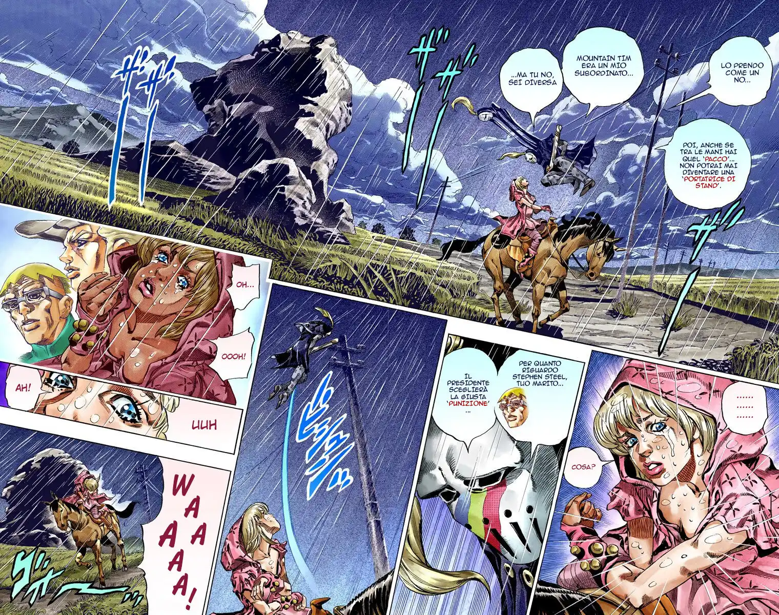 JoJo's Bizarre Adventure Part 7 - Steel Ball Run (Official Colored) Capitolo 38 page 4