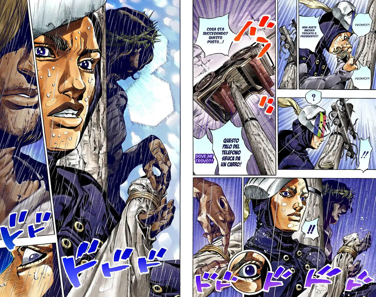 JoJo's Bizarre Adventure Part 7 - Steel Ball Run (Official Colored) Capitolo 38 page 7