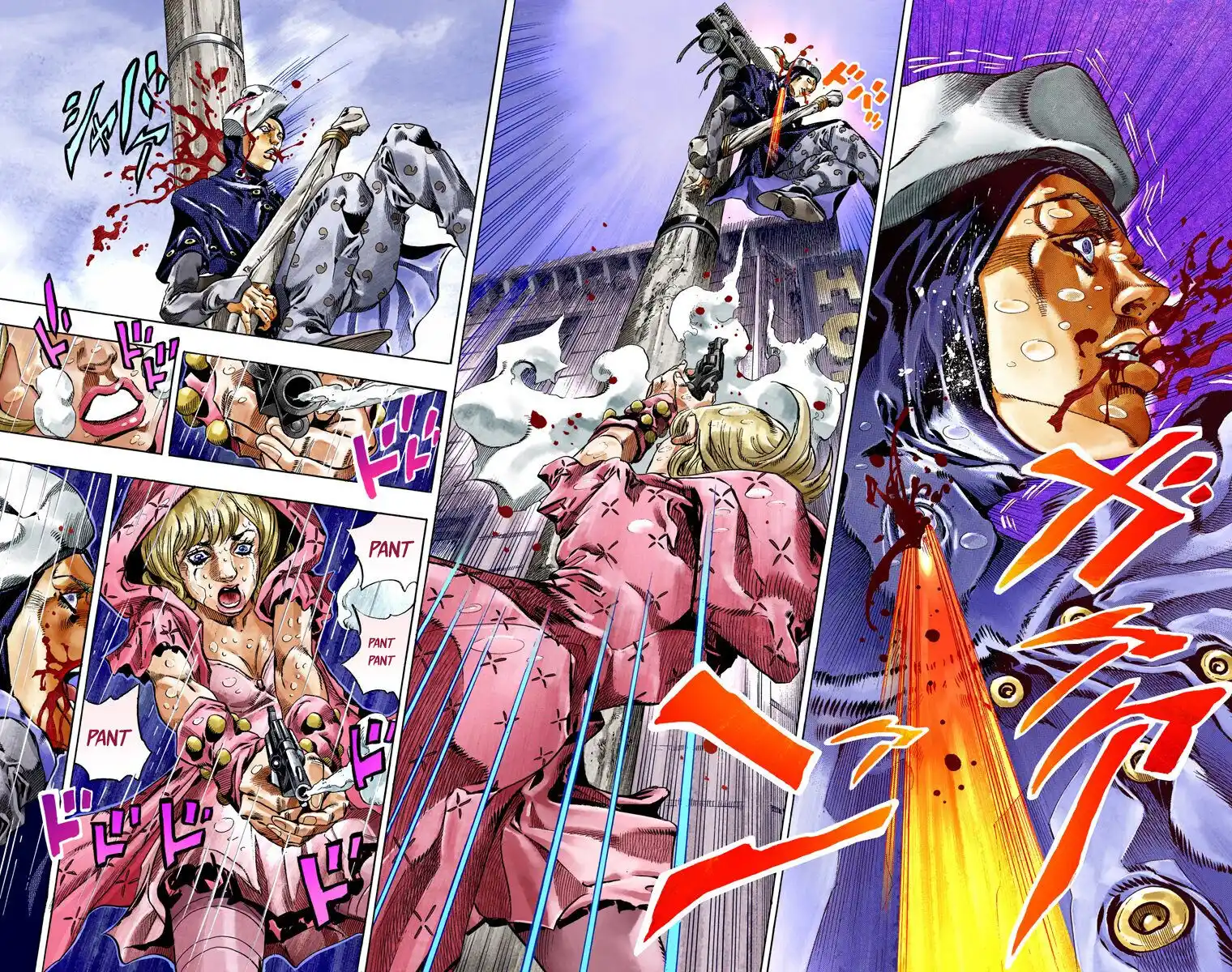 JoJo's Bizarre Adventure Part 7 - Steel Ball Run (Official Colored) Capitolo 38 page 9