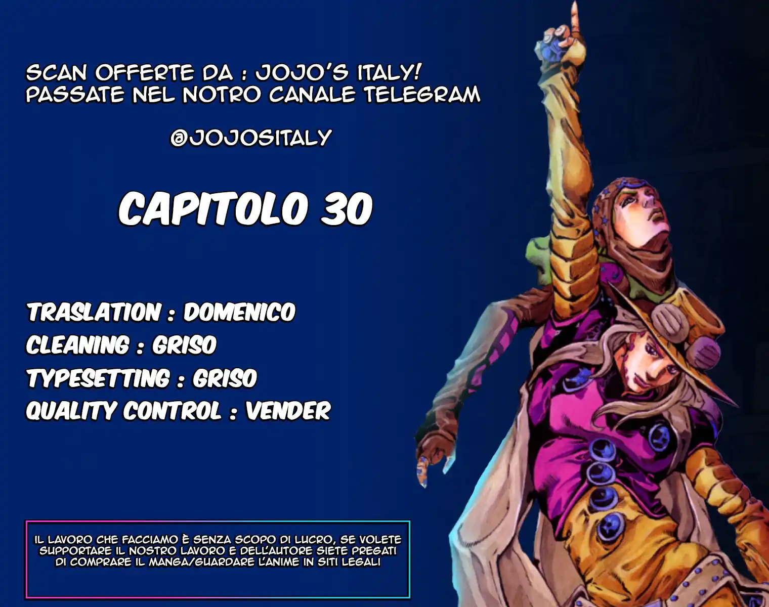 JoJo's Bizarre Adventure Part 7 - Steel Ball Run (Official Colored) Capitolo 30 page 1