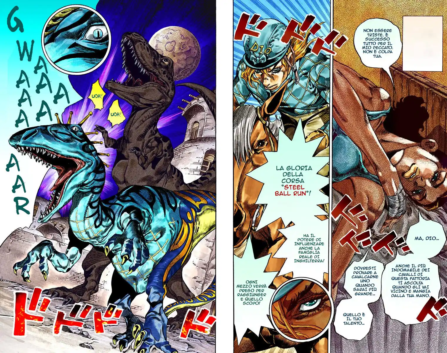 JoJo's Bizarre Adventure Part 7 - Steel Ball Run (Official Colored) Capitolo 30 page 11