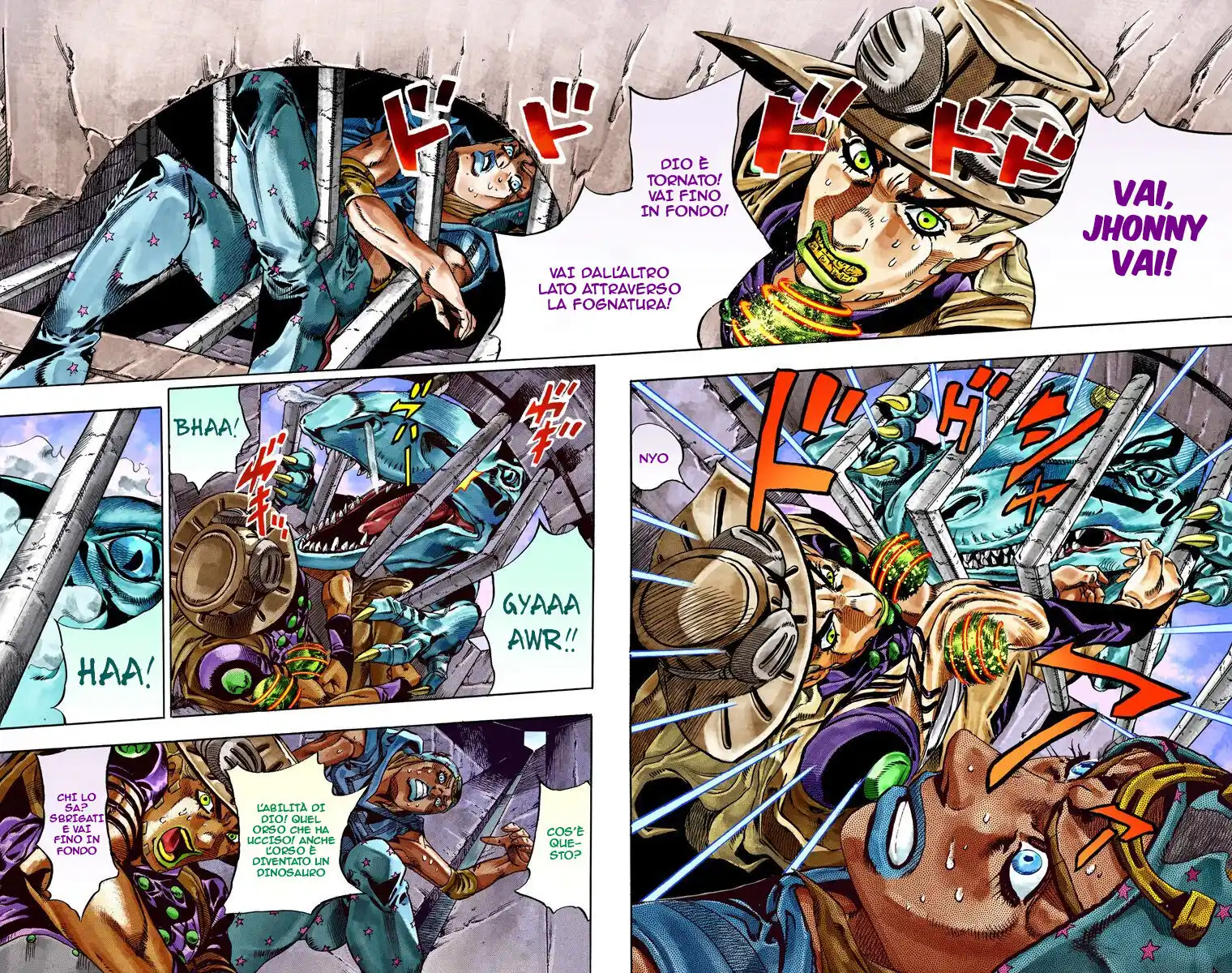 JoJo's Bizarre Adventure Part 7 - Steel Ball Run (Official Colored) Capitolo 30 page 12