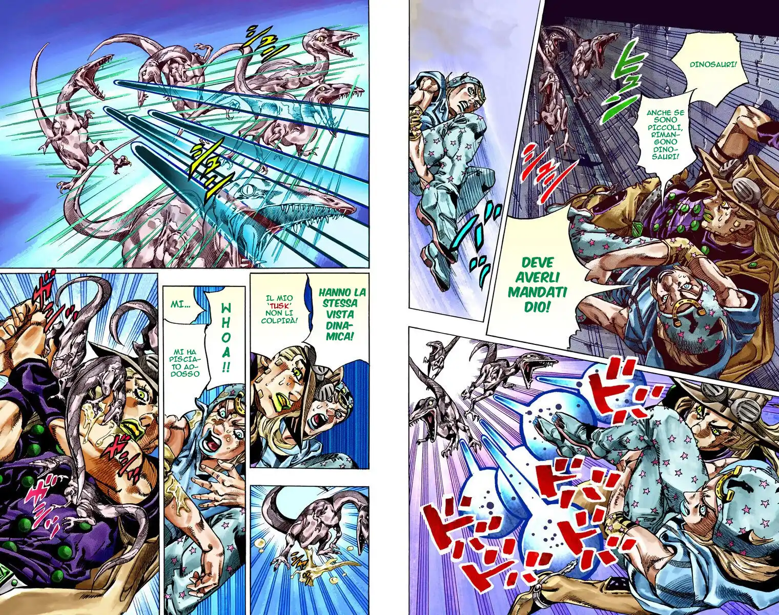 JoJo's Bizarre Adventure Part 7 - Steel Ball Run (Official Colored) Capitolo 30 page 14