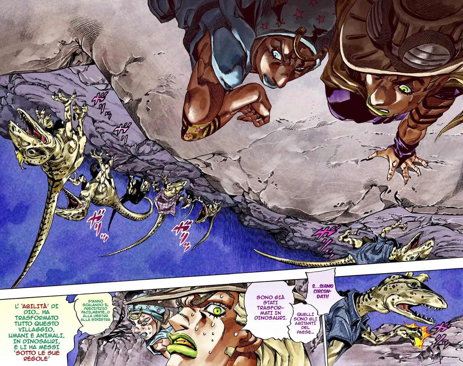 JoJo's Bizarre Adventure Part 7 - Steel Ball Run (Official Colored) Capitolo 30 page 17