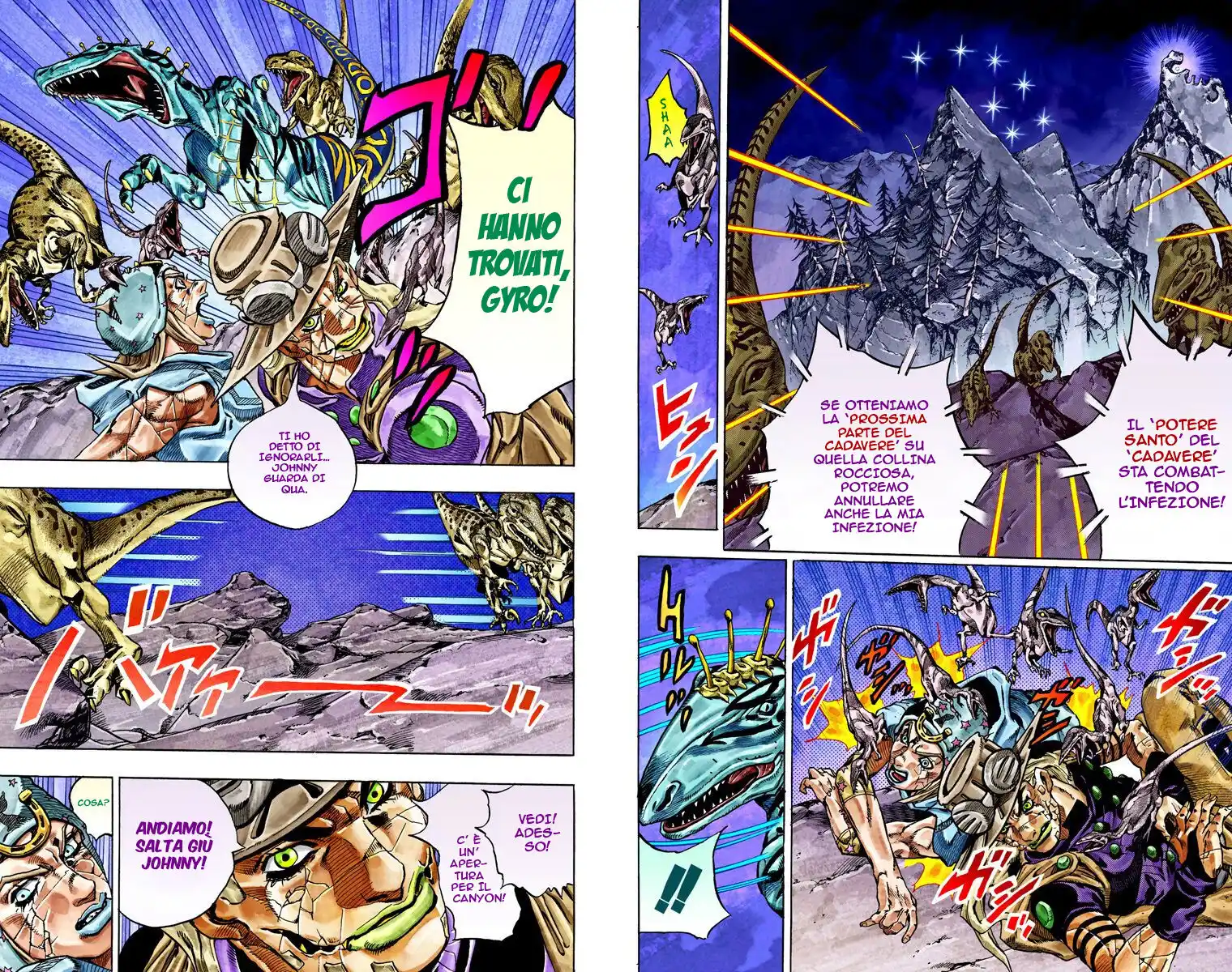 JoJo's Bizarre Adventure Part 7 - Steel Ball Run (Official Colored) Capitolo 30 page 22