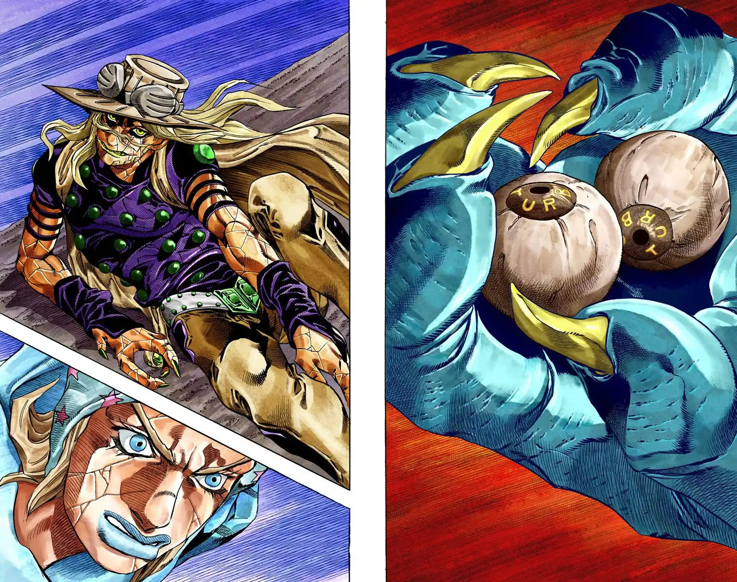 JoJo's Bizarre Adventure Part 7 - Steel Ball Run (Official Colored) Capitolo 30 page 33