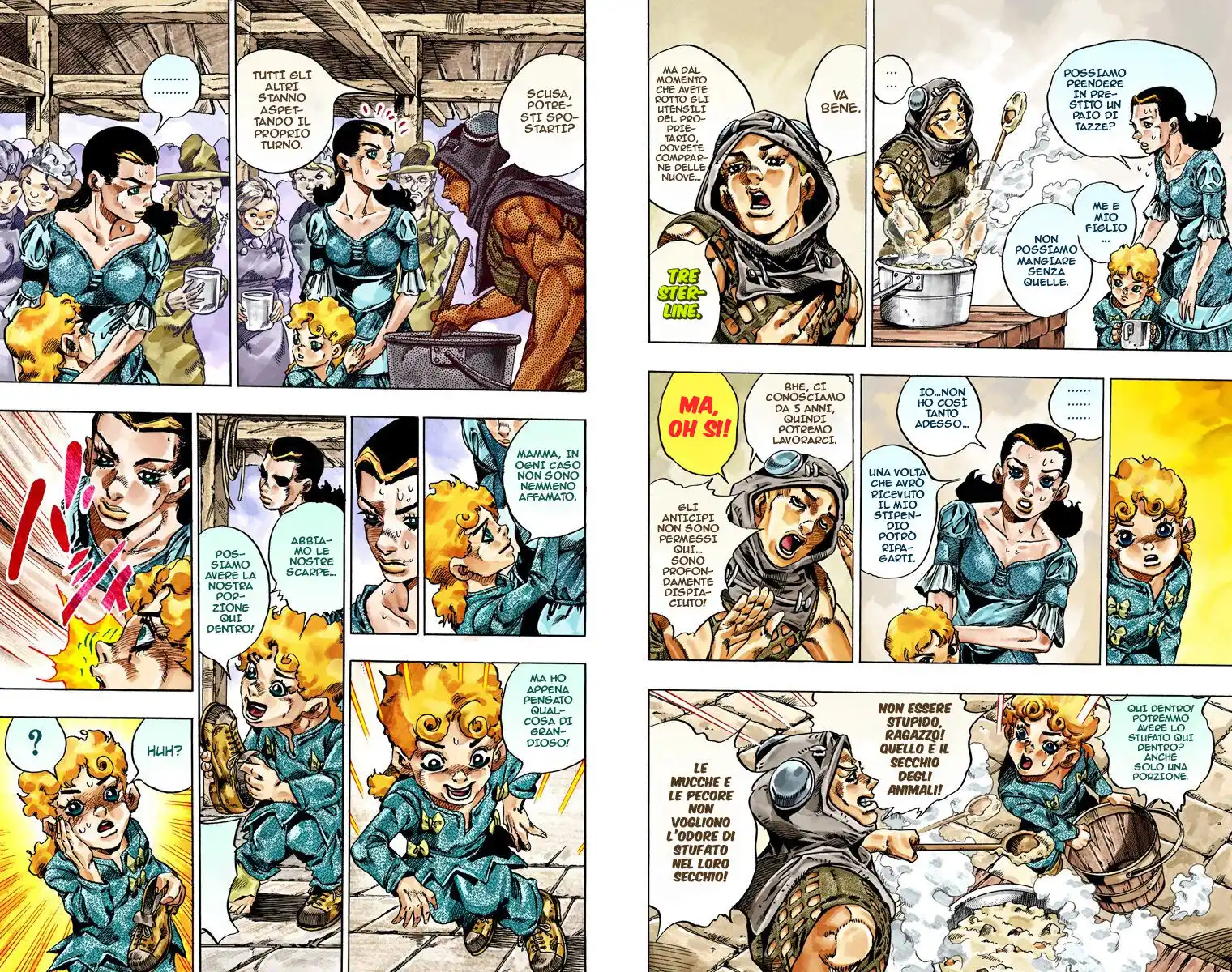 JoJo's Bizarre Adventure Part 7 - Steel Ball Run (Official Colored) Capitolo 30 page 7