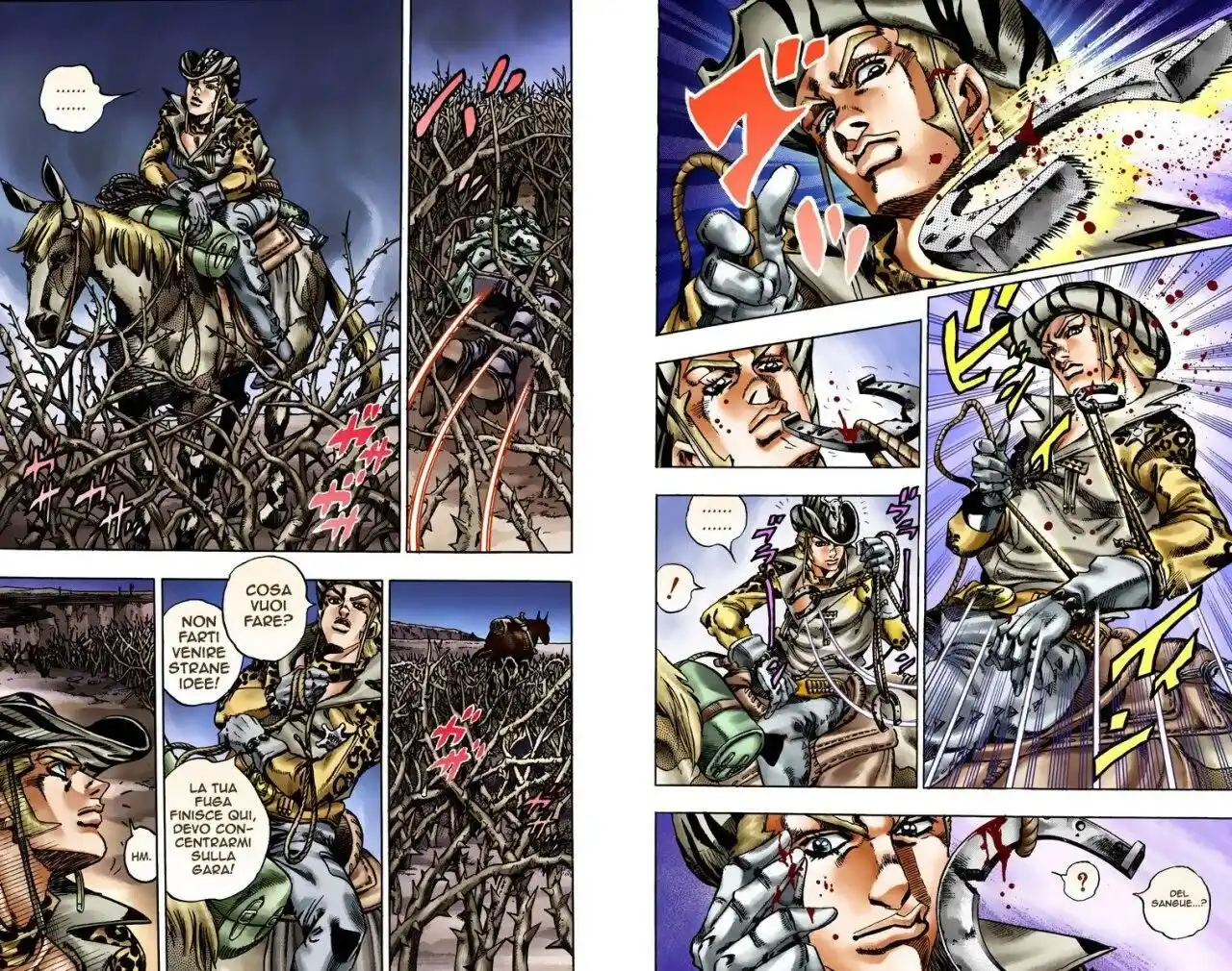 JoJo's Bizarre Adventure Part 7 - Steel Ball Run (Official Colored) Capitolo 17 page 10