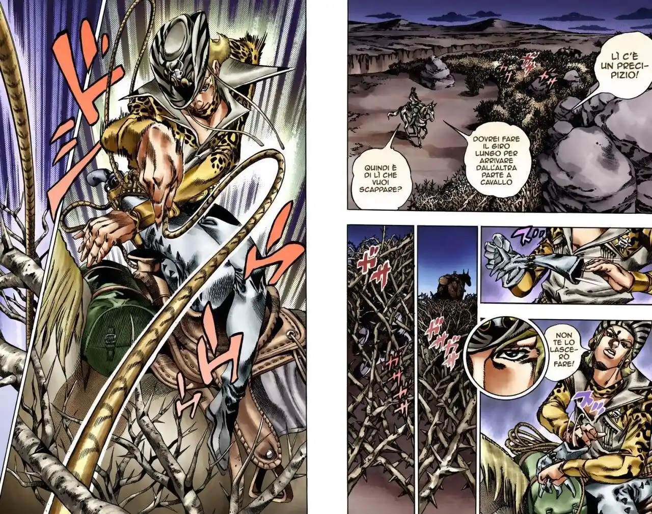 JoJo's Bizarre Adventure Part 7 - Steel Ball Run (Official Colored) Capitolo 17 page 11