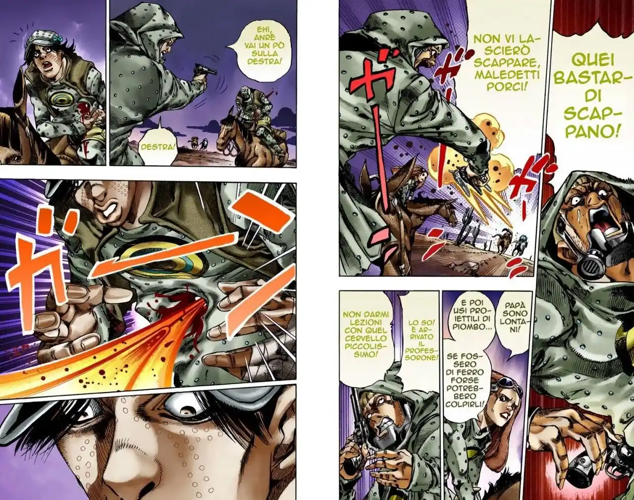 JoJo's Bizarre Adventure Part 7 - Steel Ball Run (Official Colored) Capitolo 17 page 3