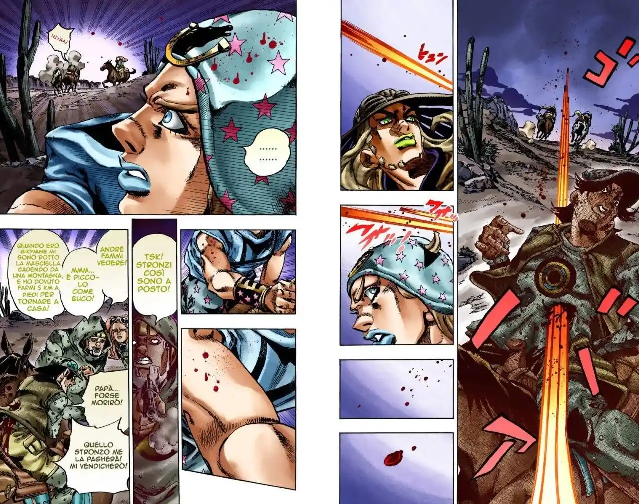 JoJo's Bizarre Adventure Part 7 - Steel Ball Run (Official Colored) Capitolo 17 page 4