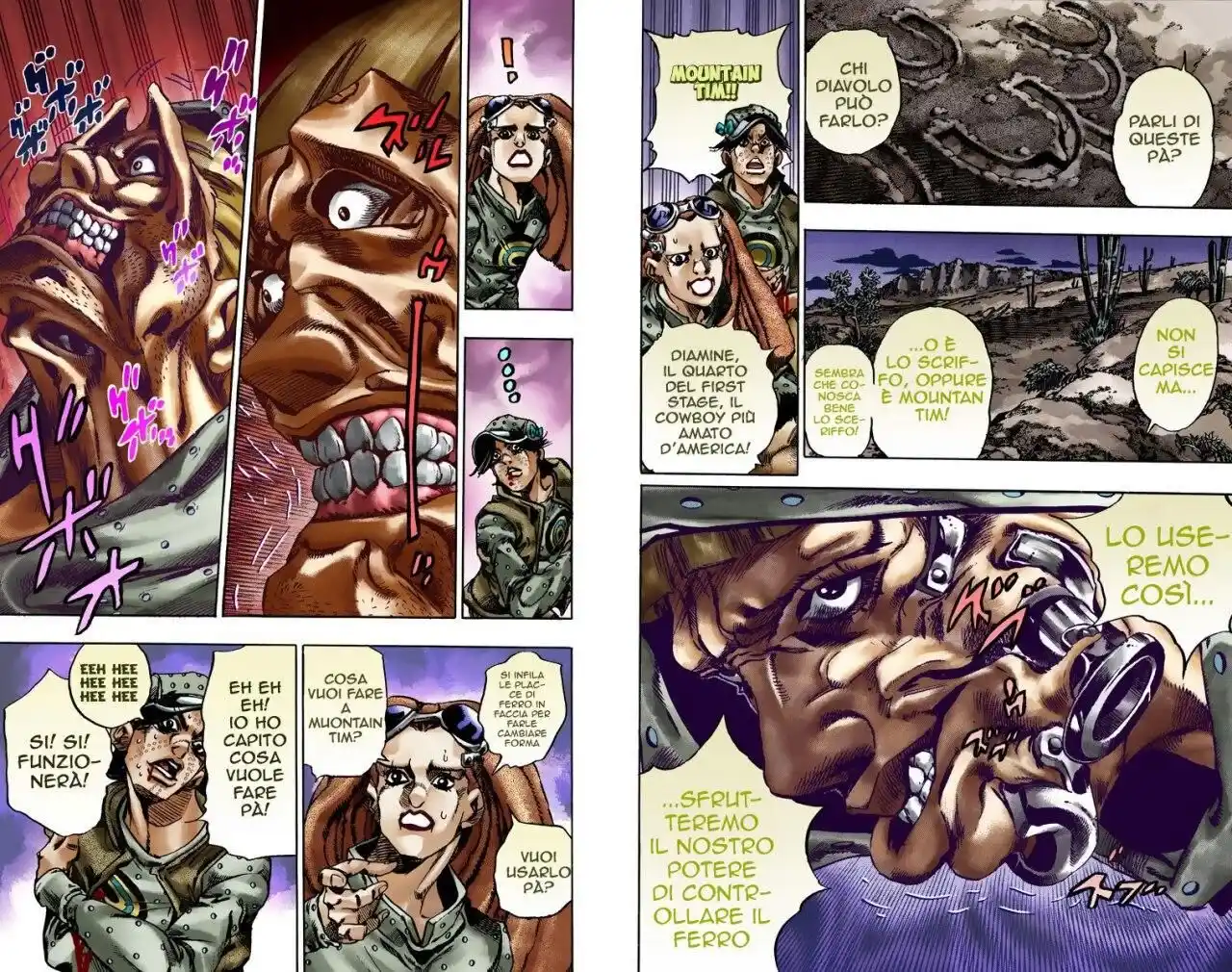 JoJo's Bizarre Adventure Part 7 - Steel Ball Run (Official Colored) Capitolo 17 page 6