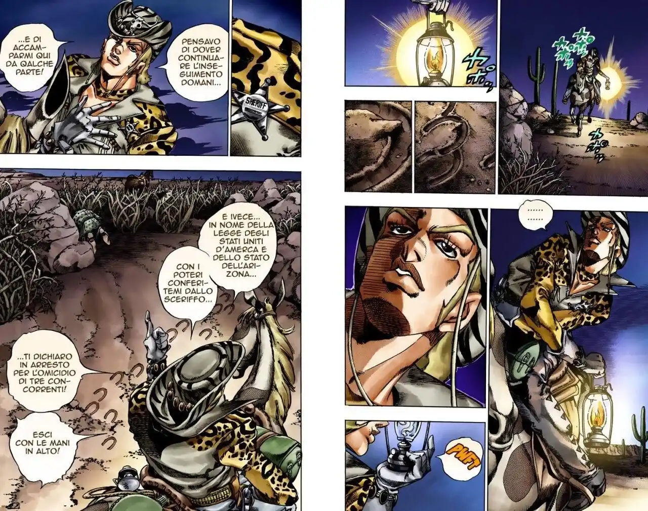 JoJo's Bizarre Adventure Part 7 - Steel Ball Run (Official Colored) Capitolo 17 page 8