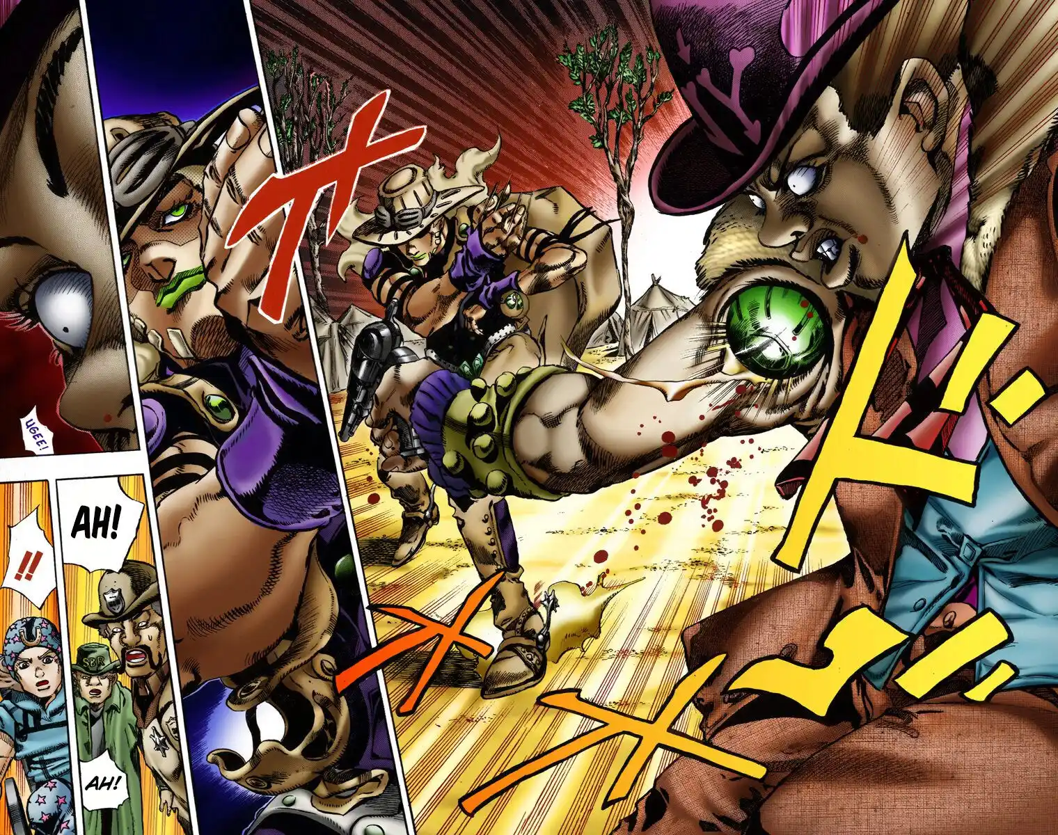 JoJo's Bizarre Adventure Part 7 - Steel Ball Run (Official Colored) Capitolo 02 page 12