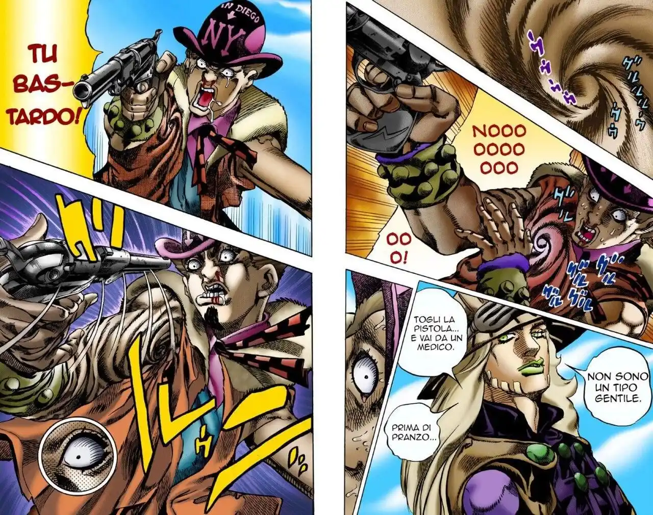 JoJo's Bizarre Adventure Part 7 - Steel Ball Run (Official Colored) Capitolo 02 page 14