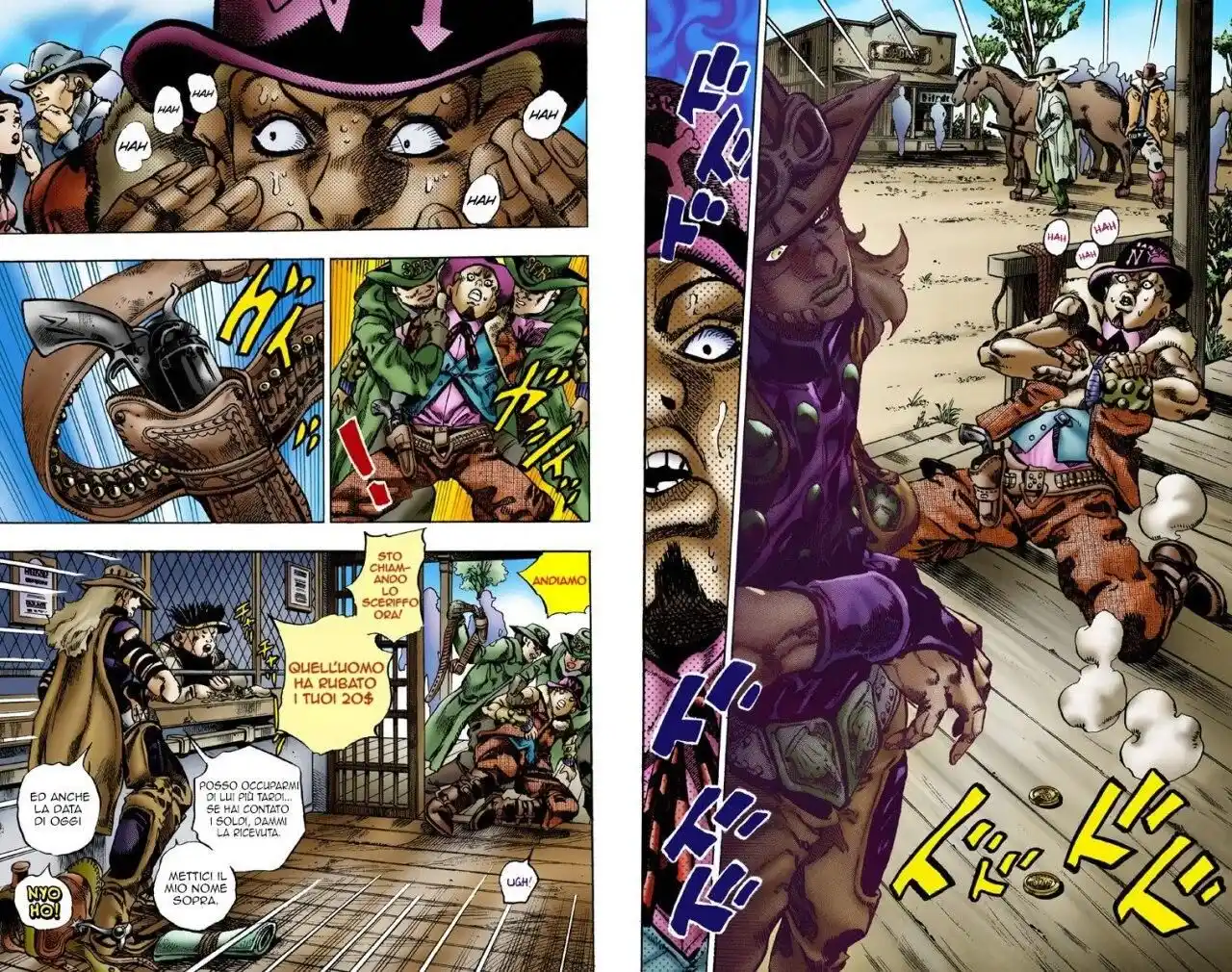 JoJo's Bizarre Adventure Part 7 - Steel Ball Run (Official Colored) Capitolo 02 page 6