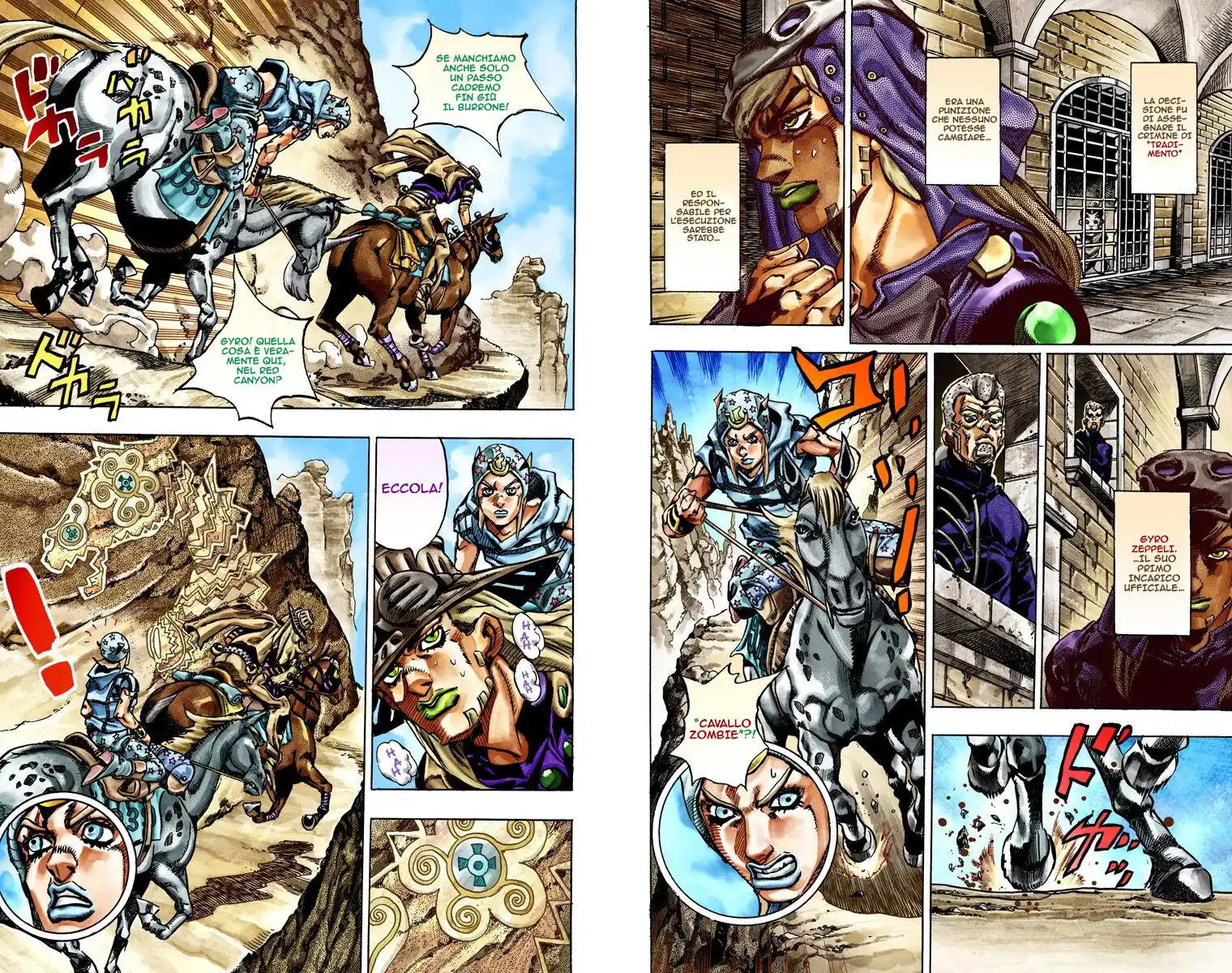 JoJo's Bizarre Adventure Part 7 - Steel Ball Run (Official Colored) Capitolo 24 page 10