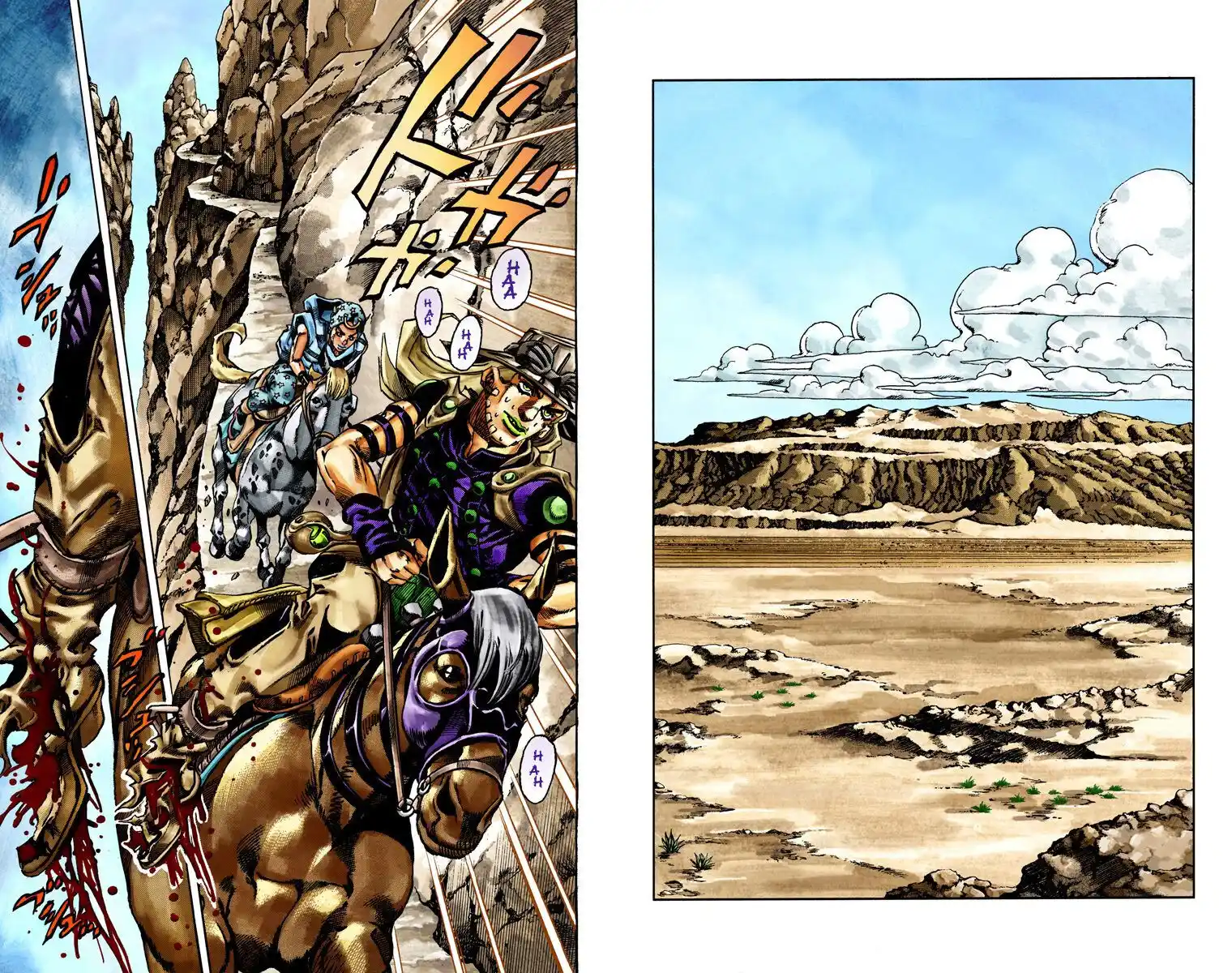 JoJo's Bizarre Adventure Part 7 - Steel Ball Run (Official Colored) Capitolo 24 page 2