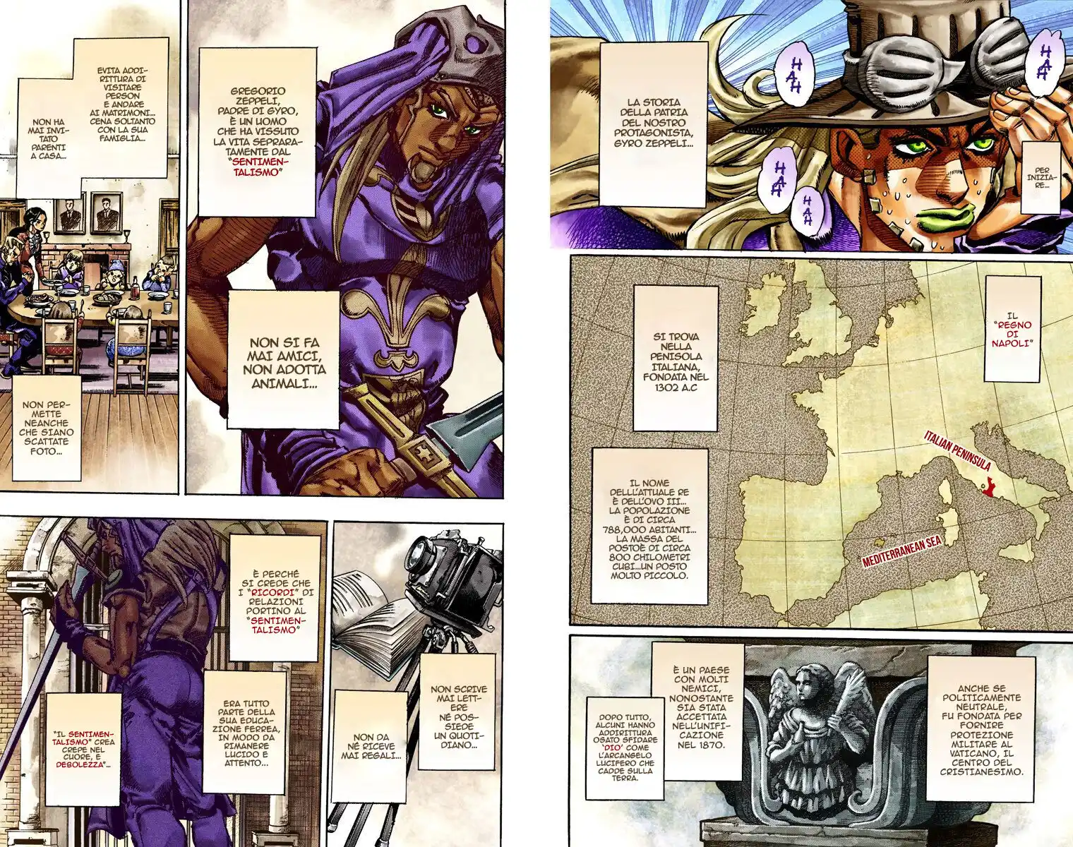 JoJo's Bizarre Adventure Part 7 - Steel Ball Run (Official Colored) Capitolo 24 page 3