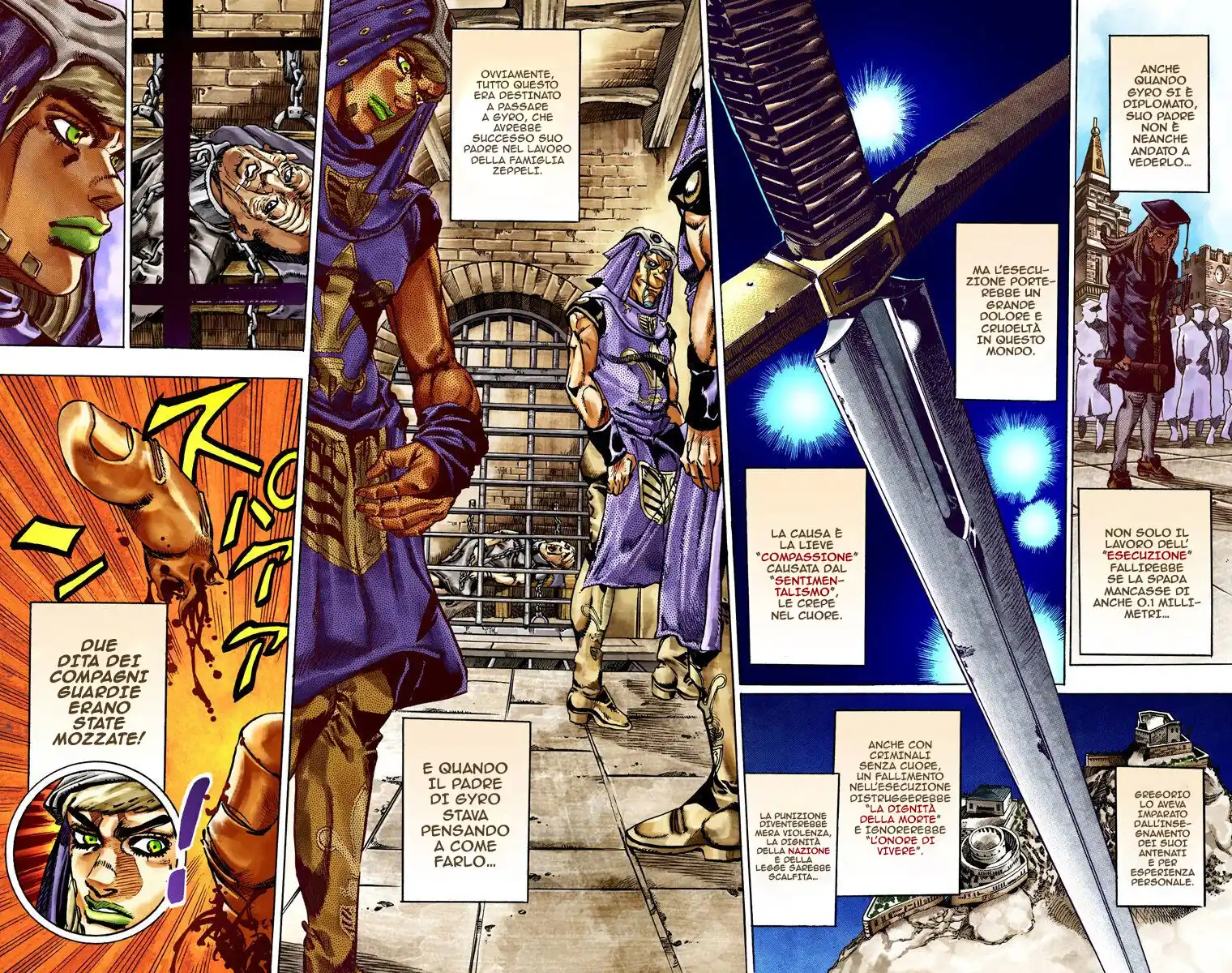 JoJo's Bizarre Adventure Part 7 - Steel Ball Run (Official Colored) Capitolo 24 page 4