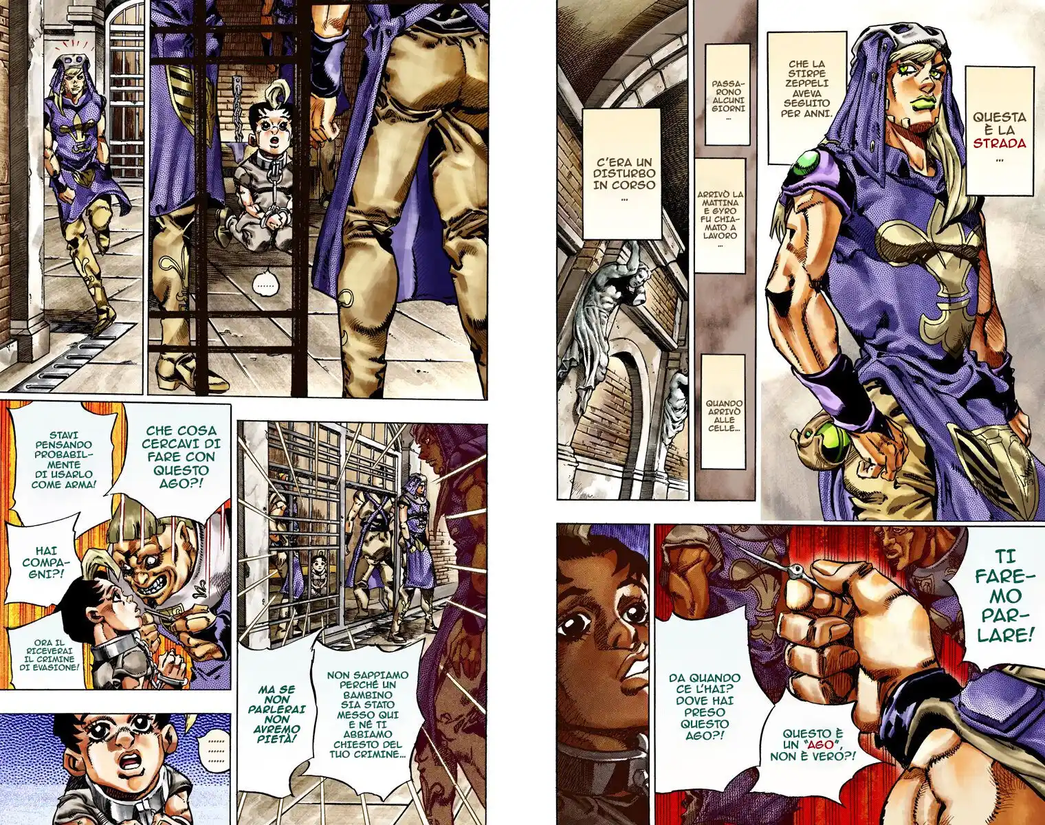 JoJo's Bizarre Adventure Part 7 - Steel Ball Run (Official Colored) Capitolo 24 page 7