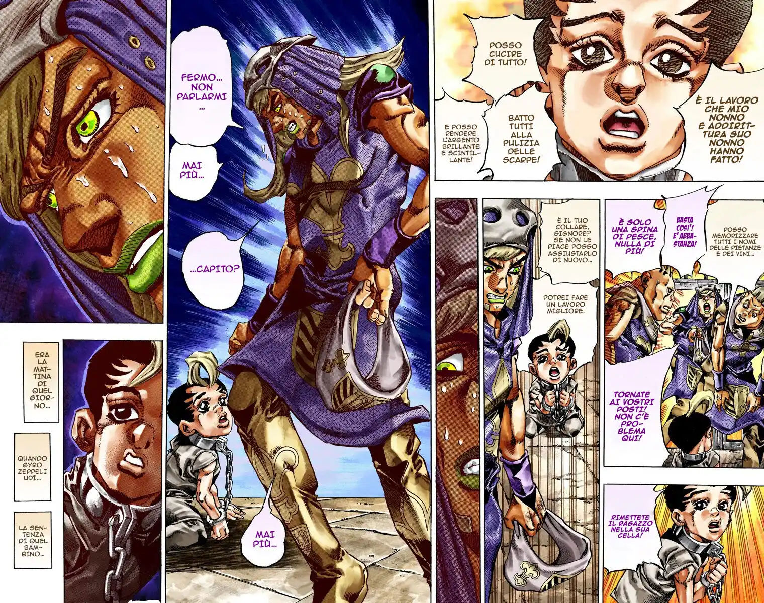 JoJo's Bizarre Adventure Part 7 - Steel Ball Run (Official Colored) Capitolo 24 page 9