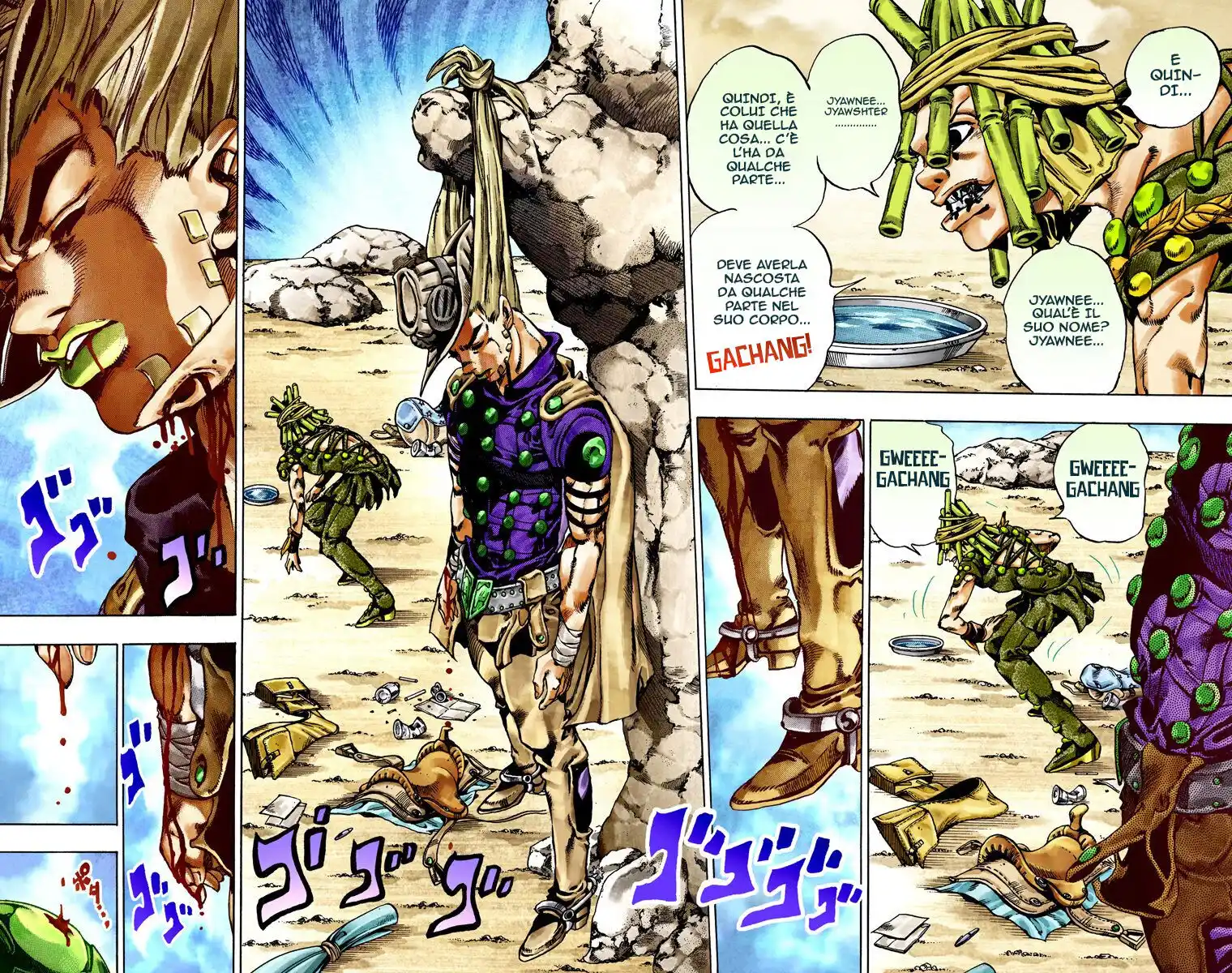 JoJo's Bizarre Adventure Part 7 - Steel Ball Run (Official Colored) Capitolo 26 page 16