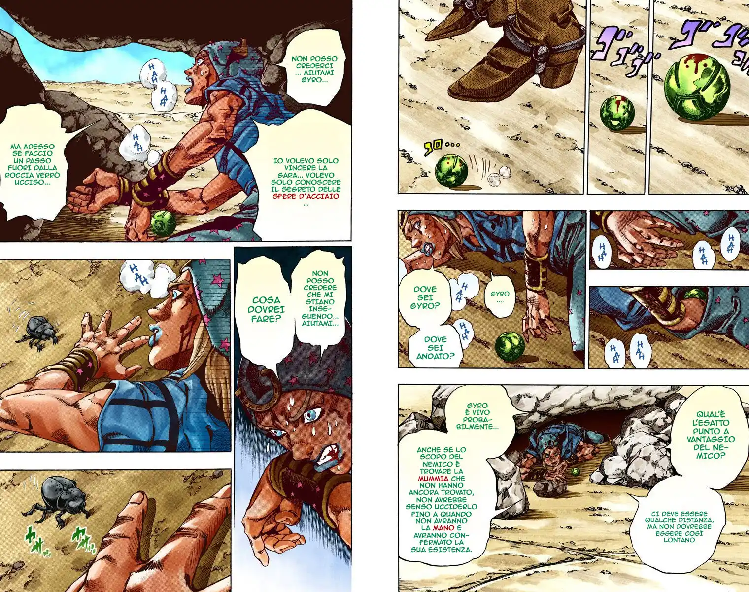 JoJo's Bizarre Adventure Part 7 - Steel Ball Run (Official Colored) Capitolo 26 page 17