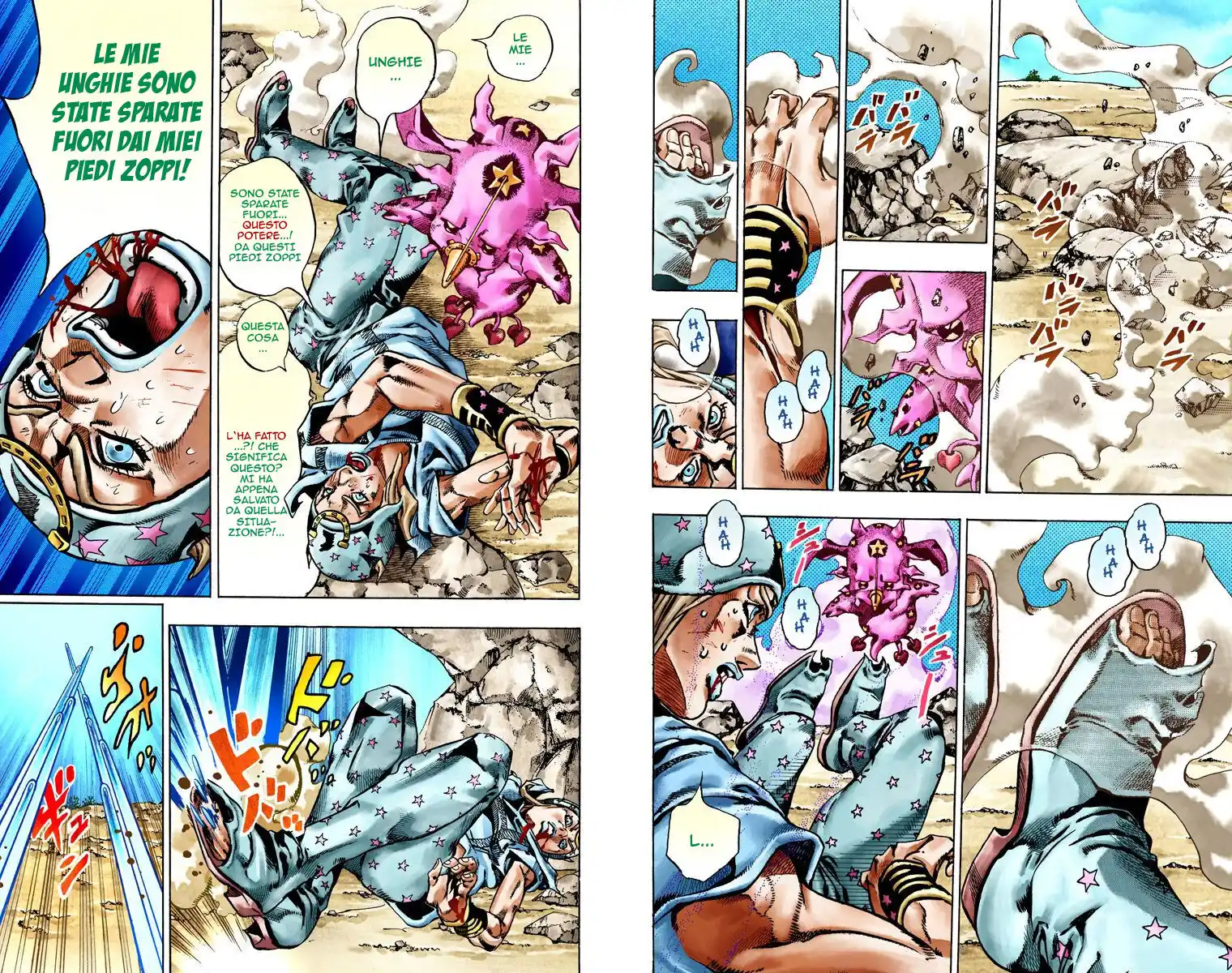 JoJo's Bizarre Adventure Part 7 - Steel Ball Run (Official Colored) Capitolo 26 page 25