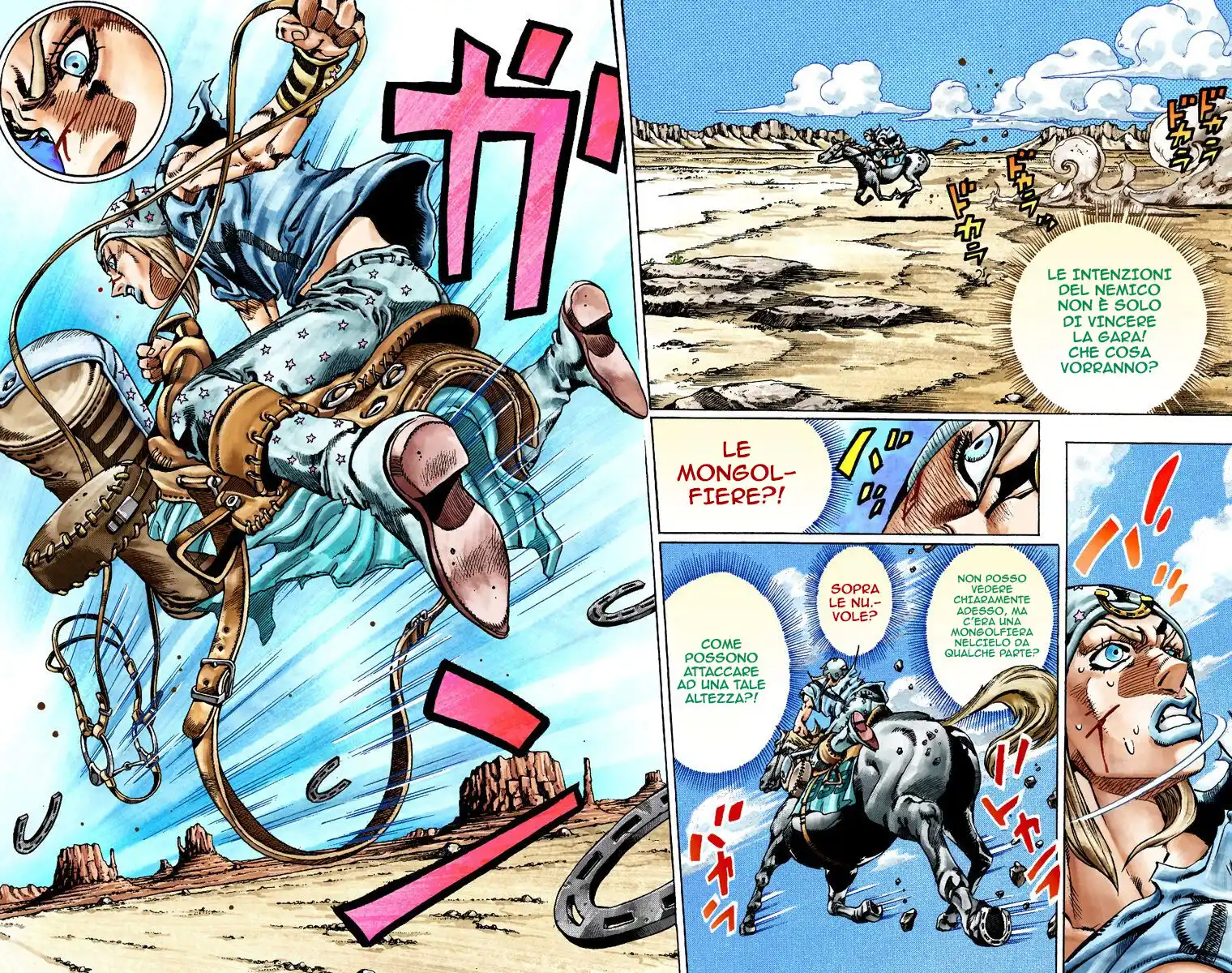 JoJo's Bizarre Adventure Part 7 - Steel Ball Run (Official Colored) Capitolo 26 page 3