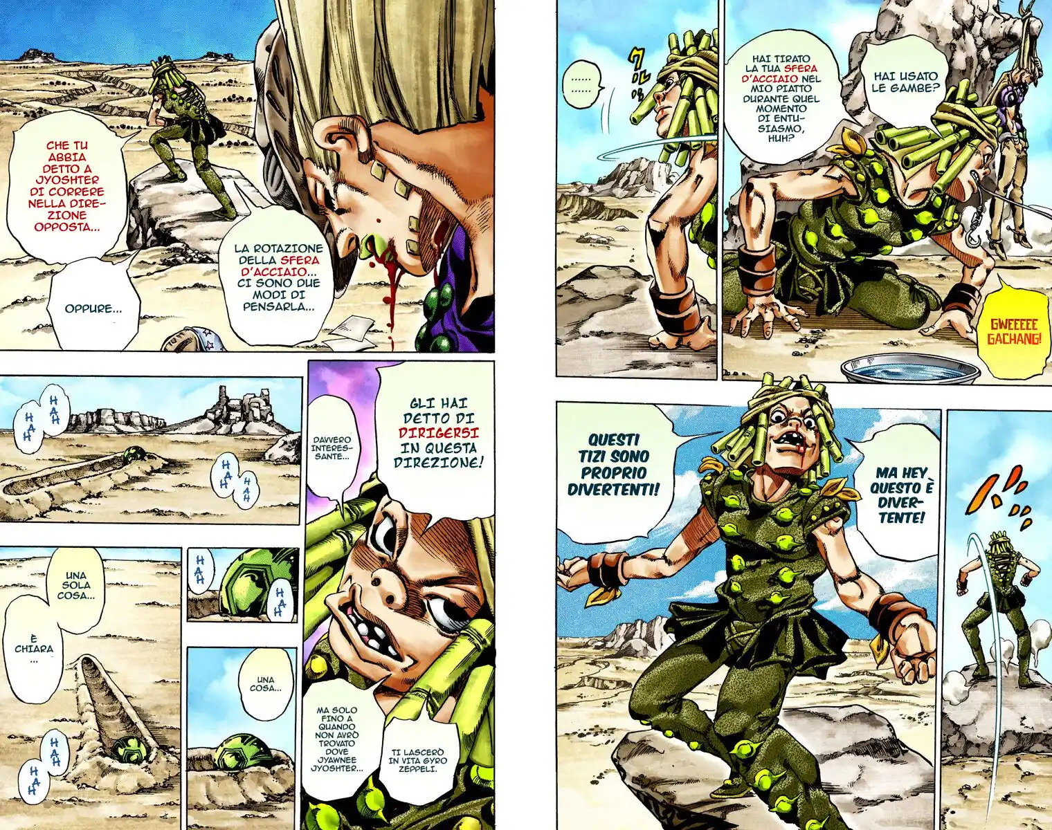 JoJo's Bizarre Adventure Part 7 - Steel Ball Run (Official Colored) Capitolo 26 page 30