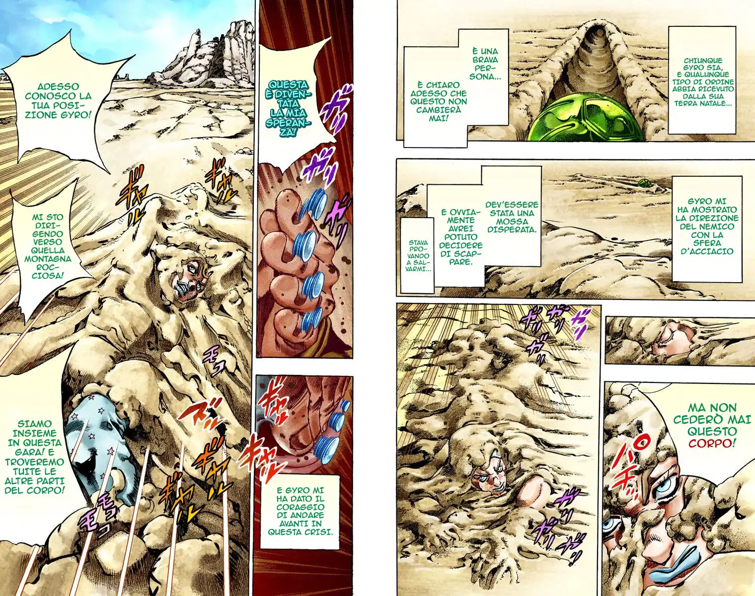 JoJo's Bizarre Adventure Part 7 - Steel Ball Run (Official Colored) Capitolo 26 page 31