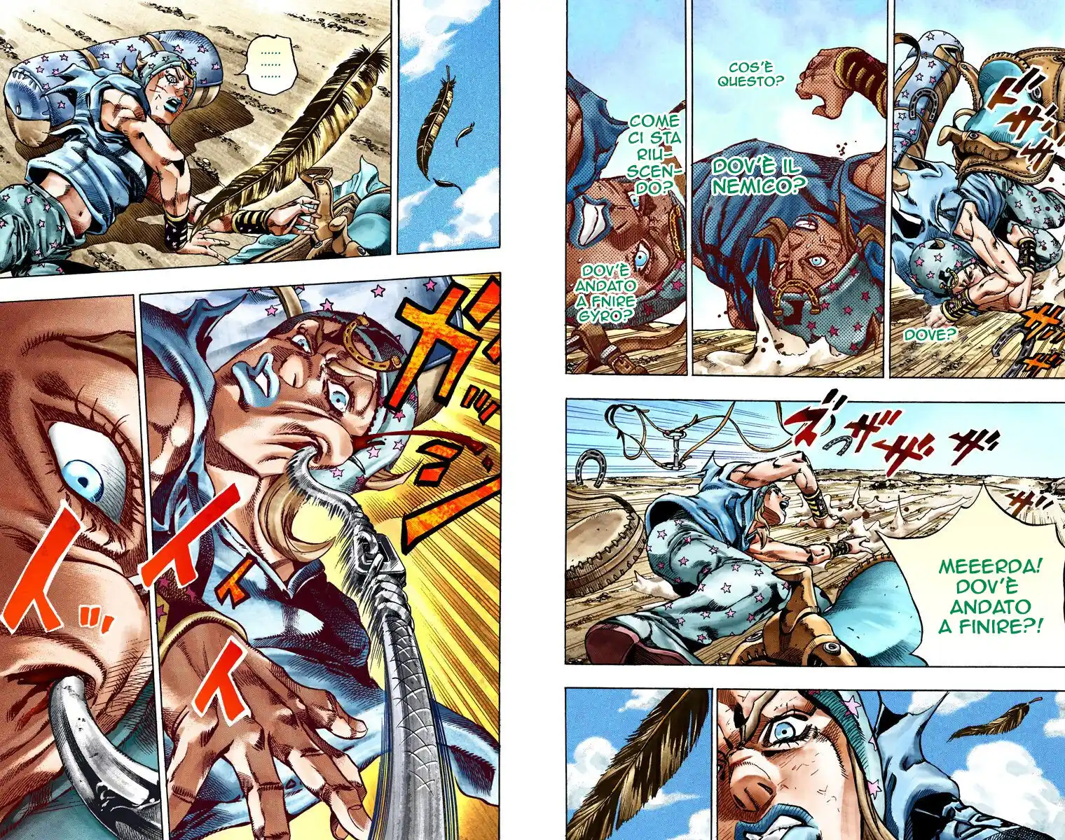 JoJo's Bizarre Adventure Part 7 - Steel Ball Run (Official Colored) Capitolo 26 page 5