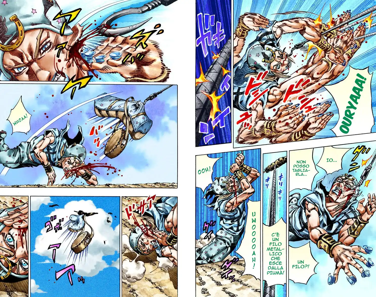 JoJo's Bizarre Adventure Part 7 - Steel Ball Run (Official Colored) Capitolo 26 page 7