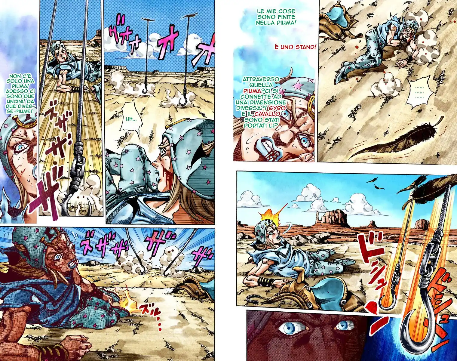 JoJo's Bizarre Adventure Part 7 - Steel Ball Run (Official Colored) Capitolo 26 page 8