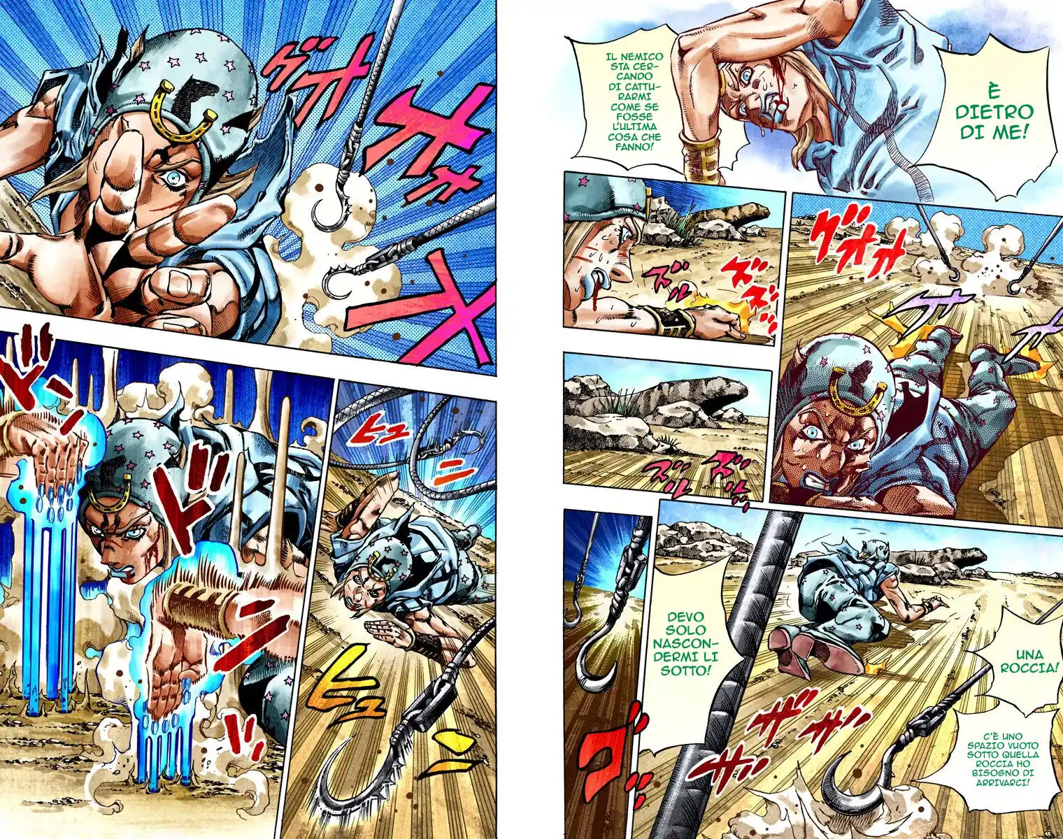 JoJo's Bizarre Adventure Part 7 - Steel Ball Run (Official Colored) Capitolo 26 page 9