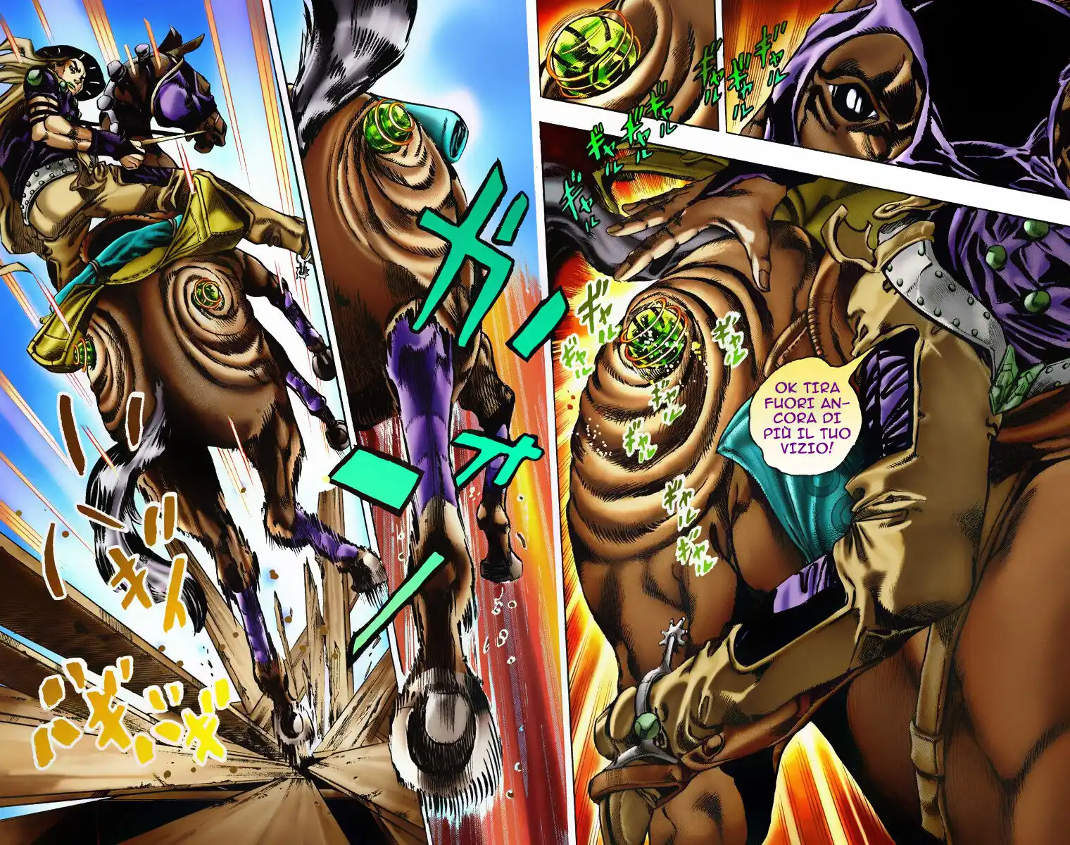 JoJo's Bizarre Adventure Part 7 - Steel Ball Run (Official Colored) Capitolo 06 page 13