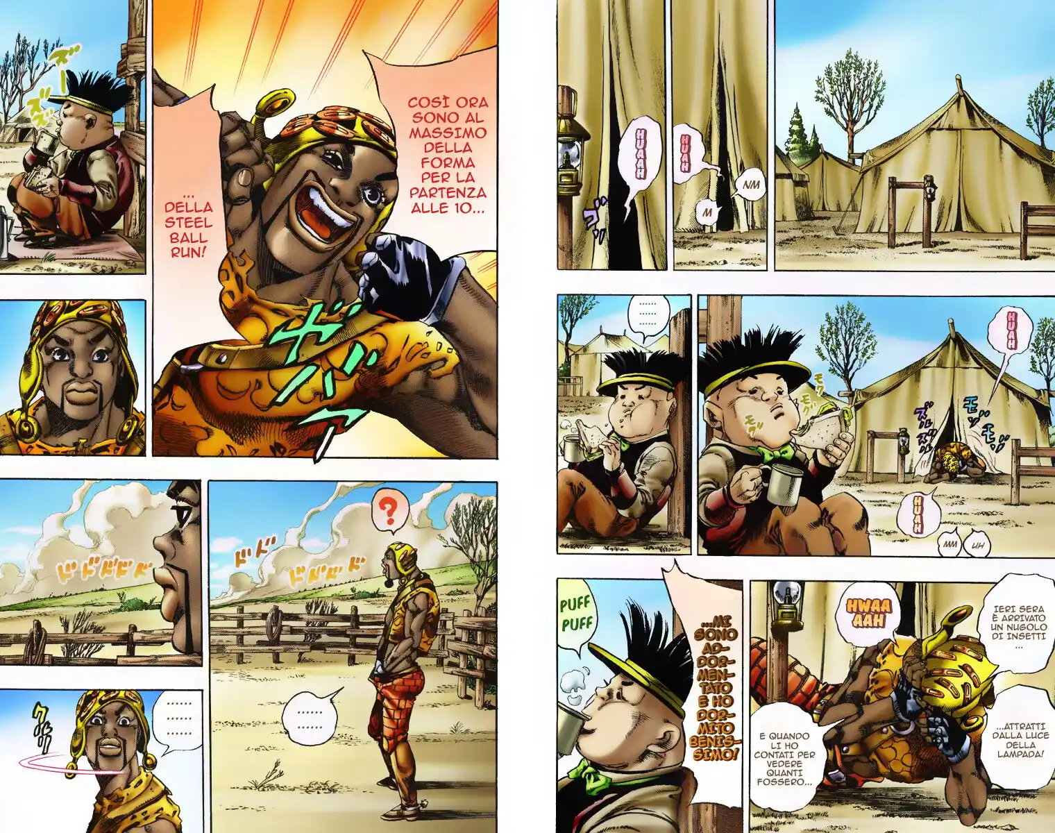 JoJo's Bizarre Adventure Part 7 - Steel Ball Run (Official Colored) Capitolo 06 page 16