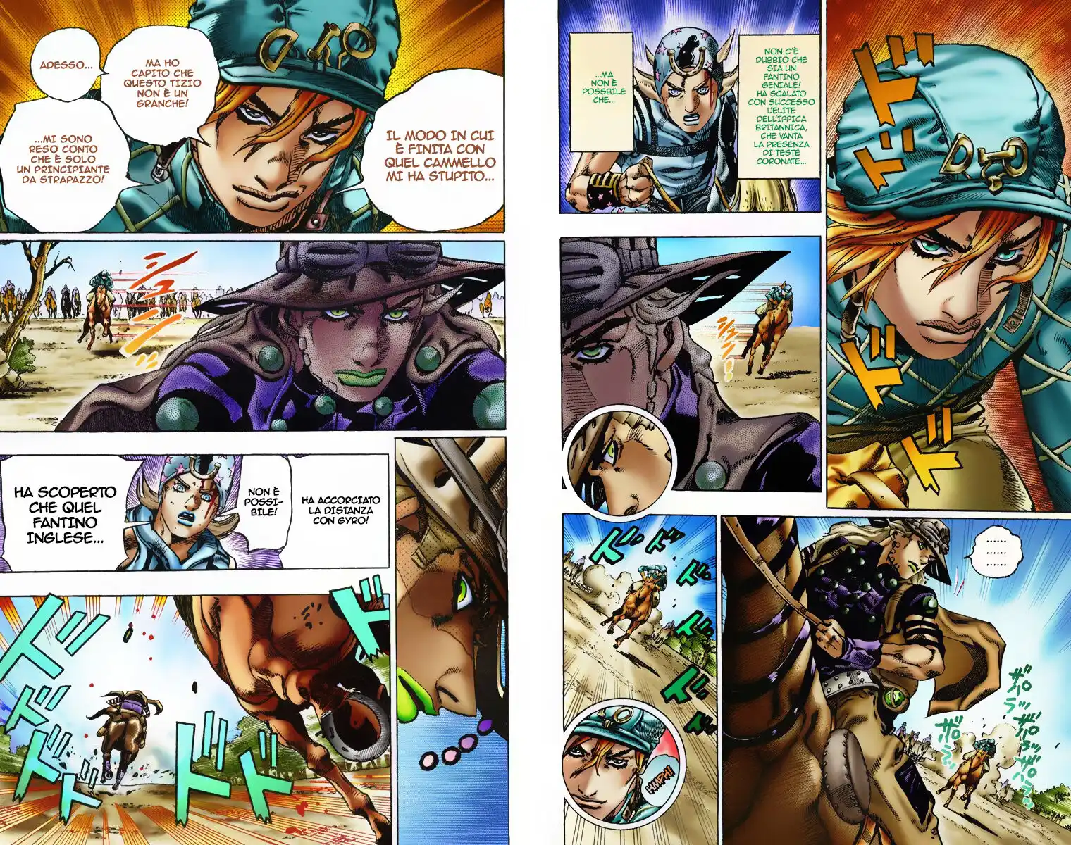 JoJo's Bizarre Adventure Part 7 - Steel Ball Run (Official Colored) Capitolo 06 page 5