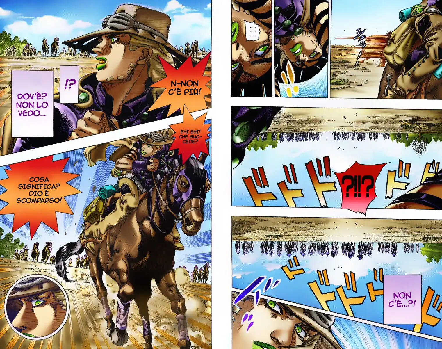 JoJo's Bizarre Adventure Part 7 - Steel Ball Run (Official Colored) Capitolo 06 page 6