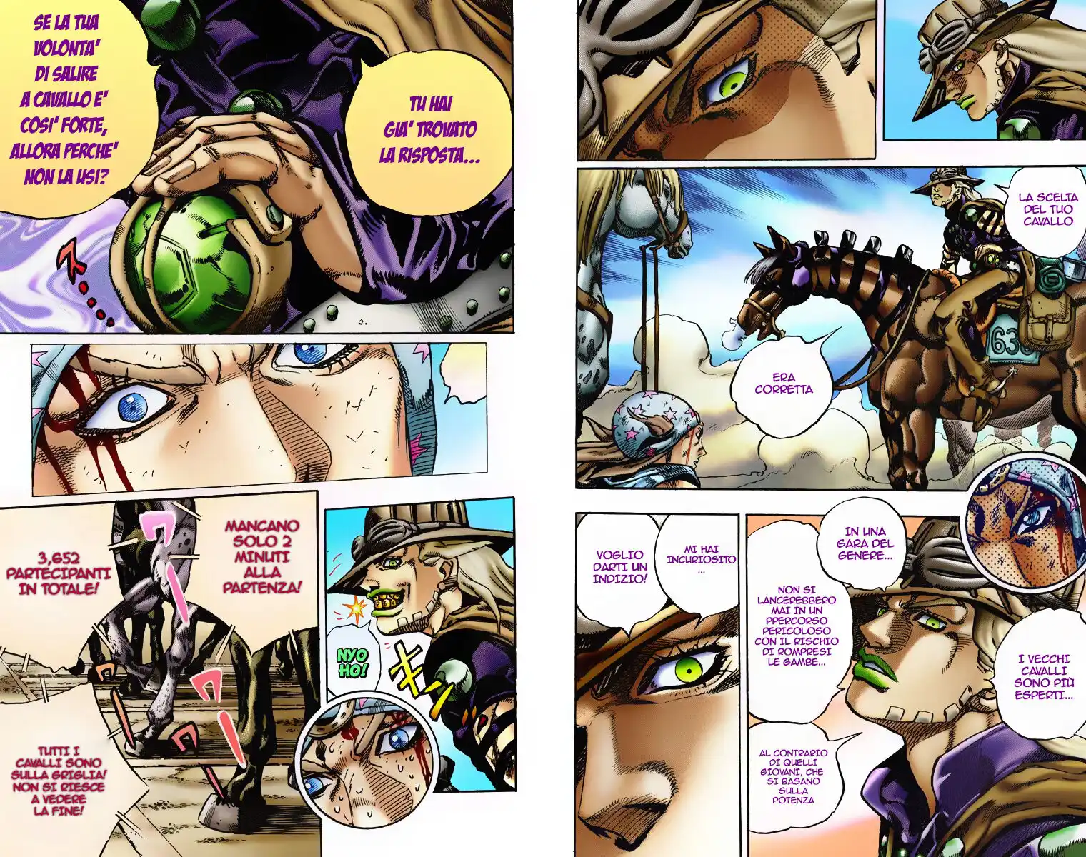 JoJo's Bizarre Adventure Part 7 - Steel Ball Run (Official Colored) Capitolo 04 page 14