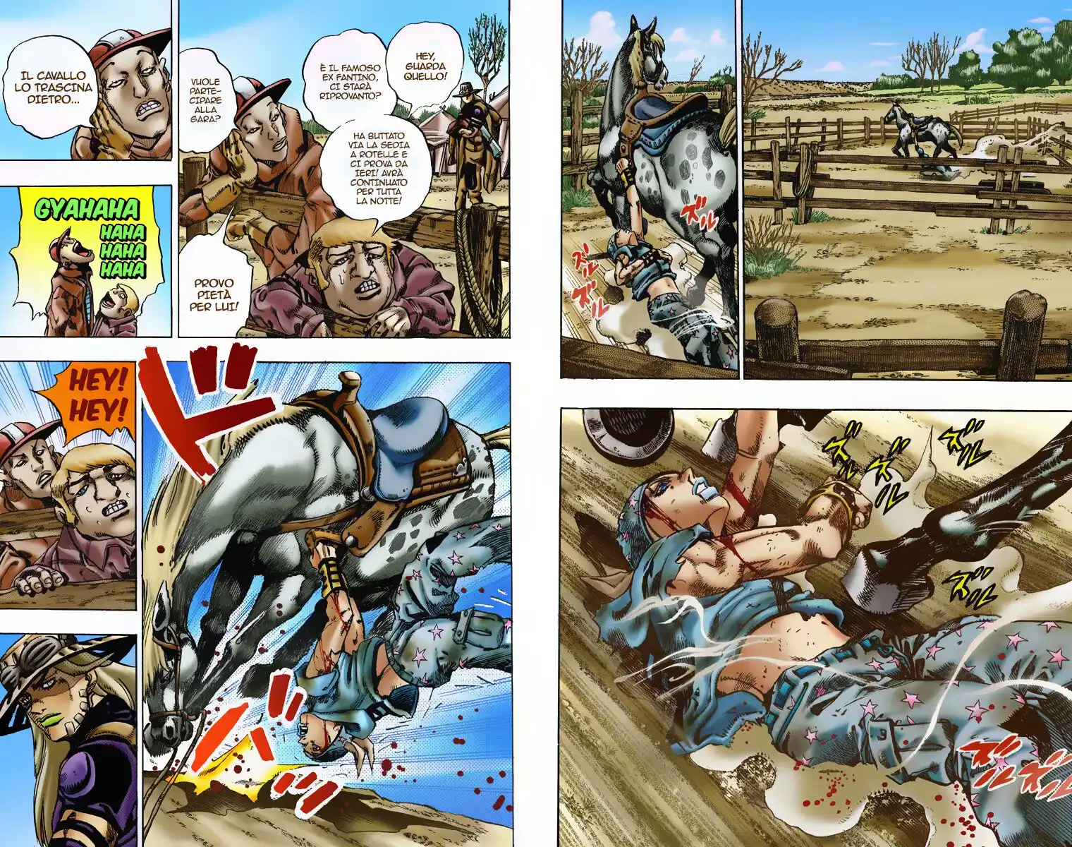 JoJo's Bizarre Adventure Part 7 - Steel Ball Run (Official Colored) Capitolo 04 page 4