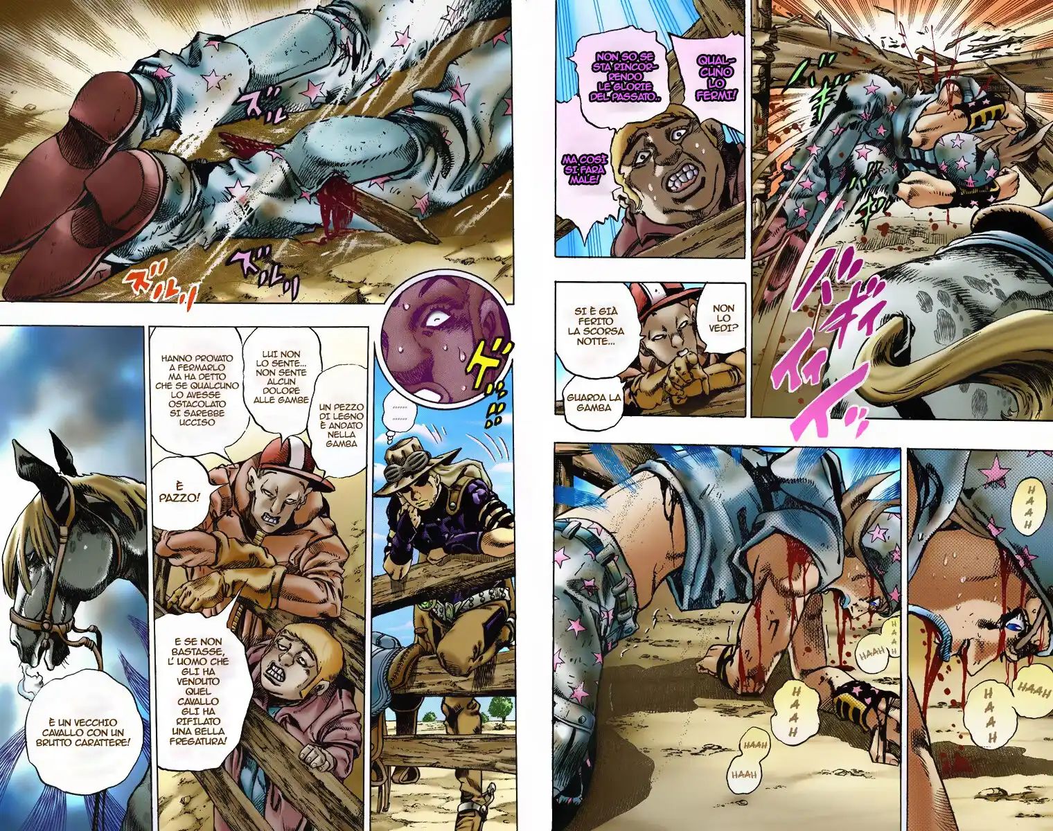 JoJo's Bizarre Adventure Part 7 - Steel Ball Run (Official Colored) Capitolo 04 page 5