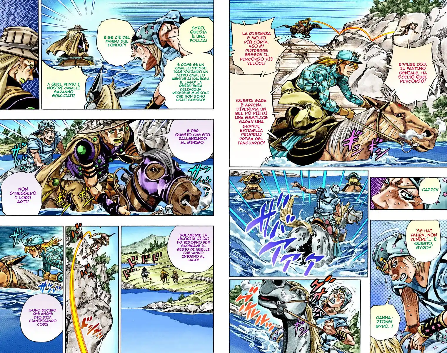 JoJo's Bizarre Adventure Part 7 - Steel Ball Run (Official Colored) Capitolo 32 page 10