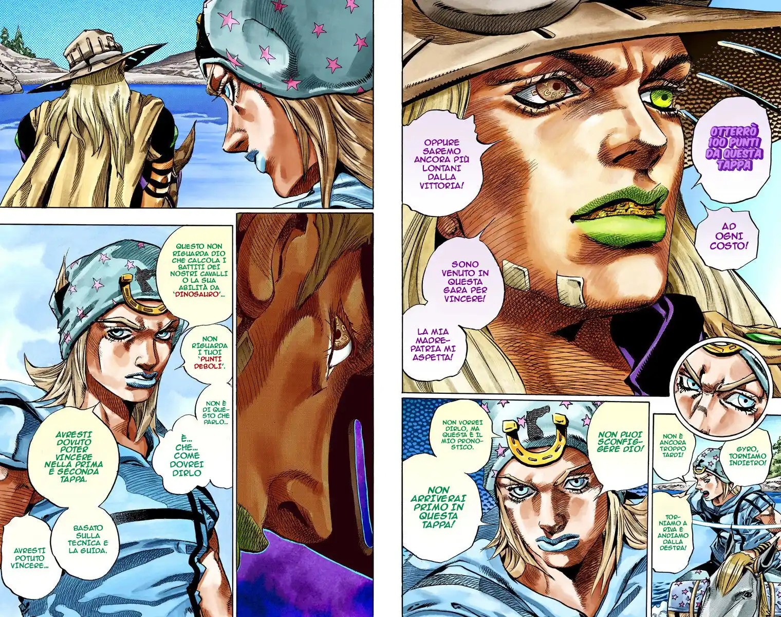 JoJo's Bizarre Adventure Part 7 - Steel Ball Run (Official Colored) Capitolo 32 page 11