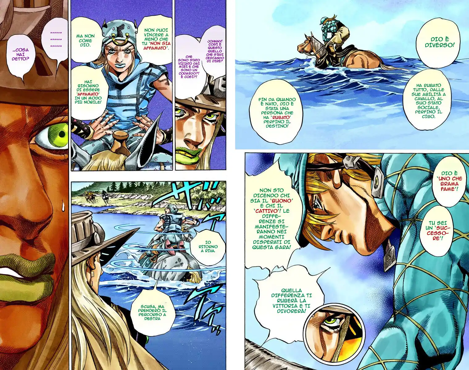 JoJo's Bizarre Adventure Part 7 - Steel Ball Run (Official Colored) Capitolo 32 page 13