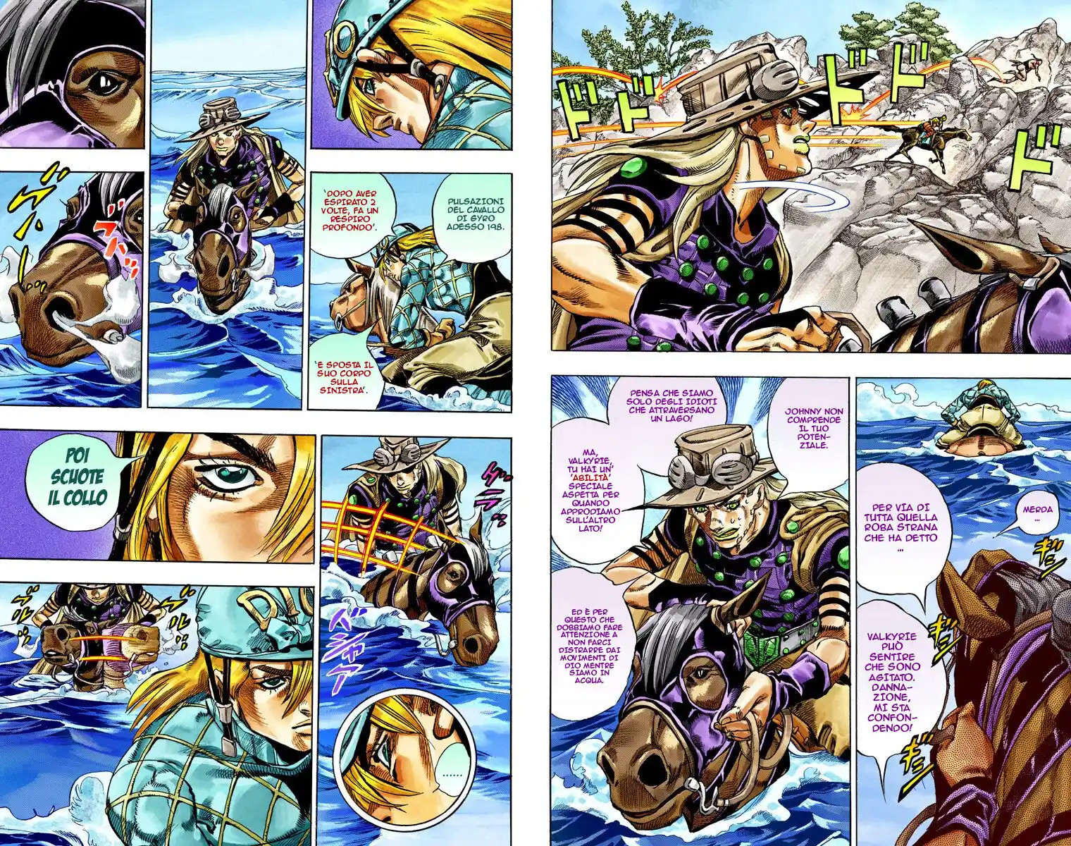 JoJo's Bizarre Adventure Part 7 - Steel Ball Run (Official Colored) Capitolo 32 page 15