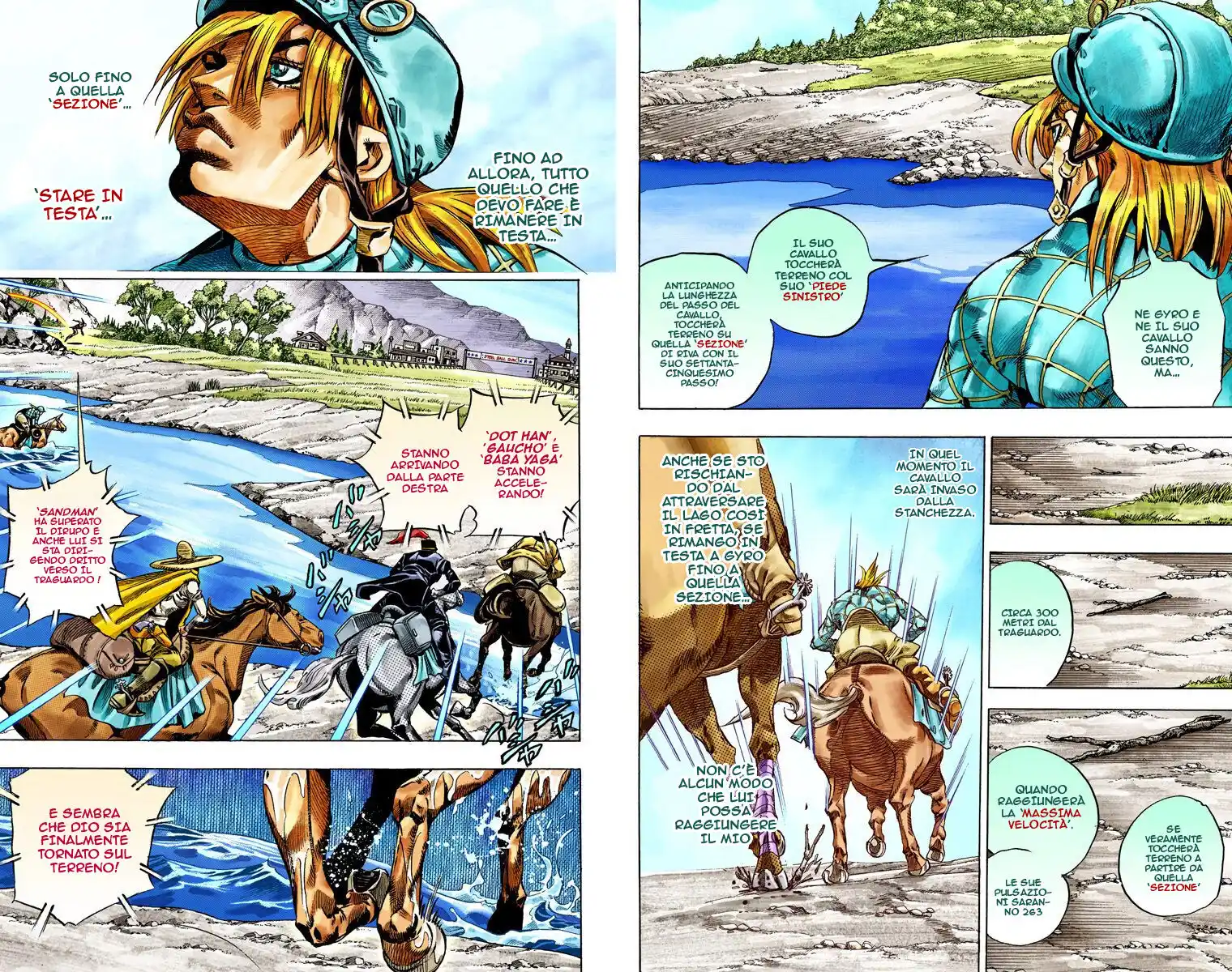 JoJo's Bizarre Adventure Part 7 - Steel Ball Run (Official Colored) Capitolo 32 page 16